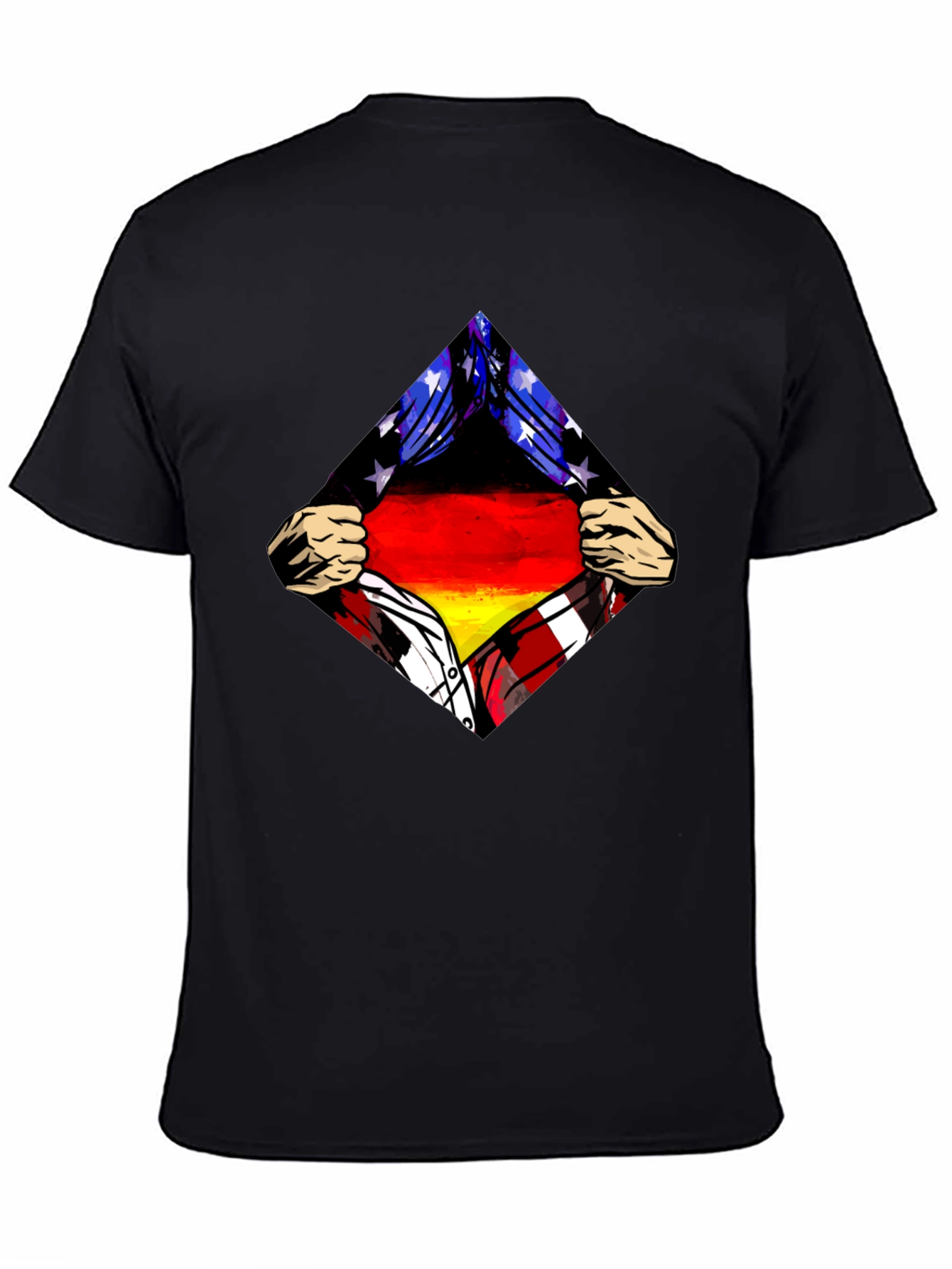 German Flag T-Shirt Patriotic Design