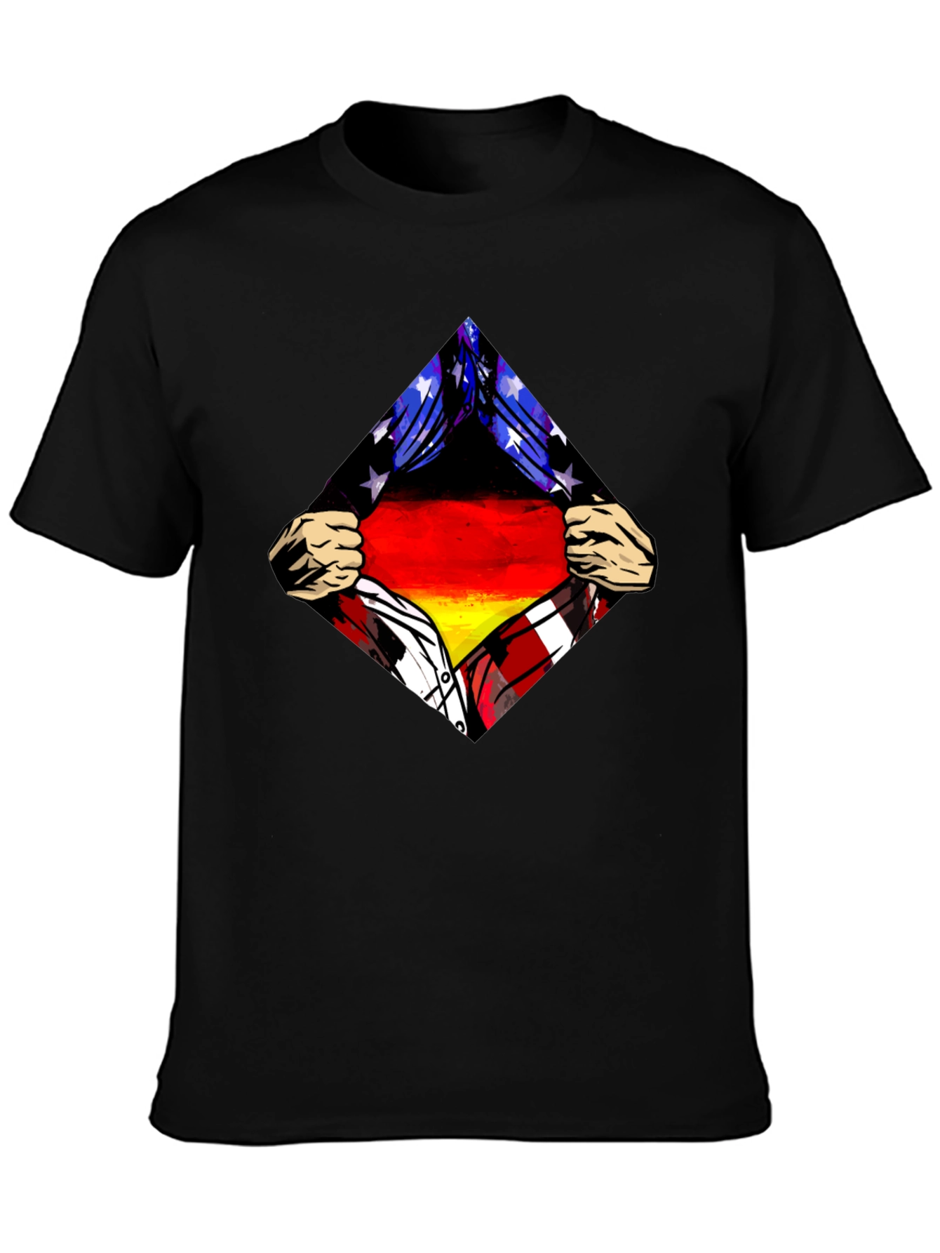 German Flag T-Shirt Patriotic Design