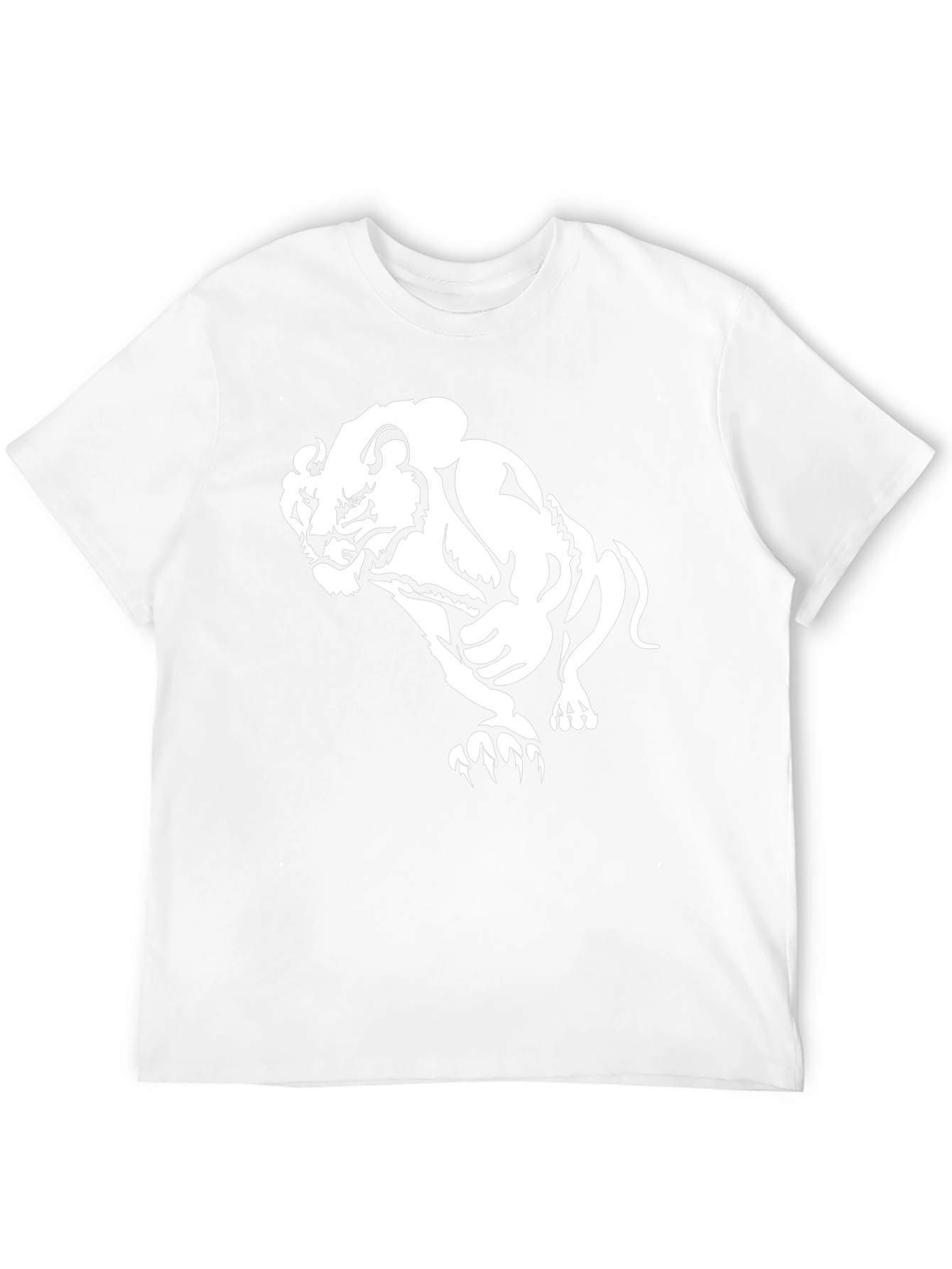 Black Lion Graphic Tee - Stylish Mens T-Shirt