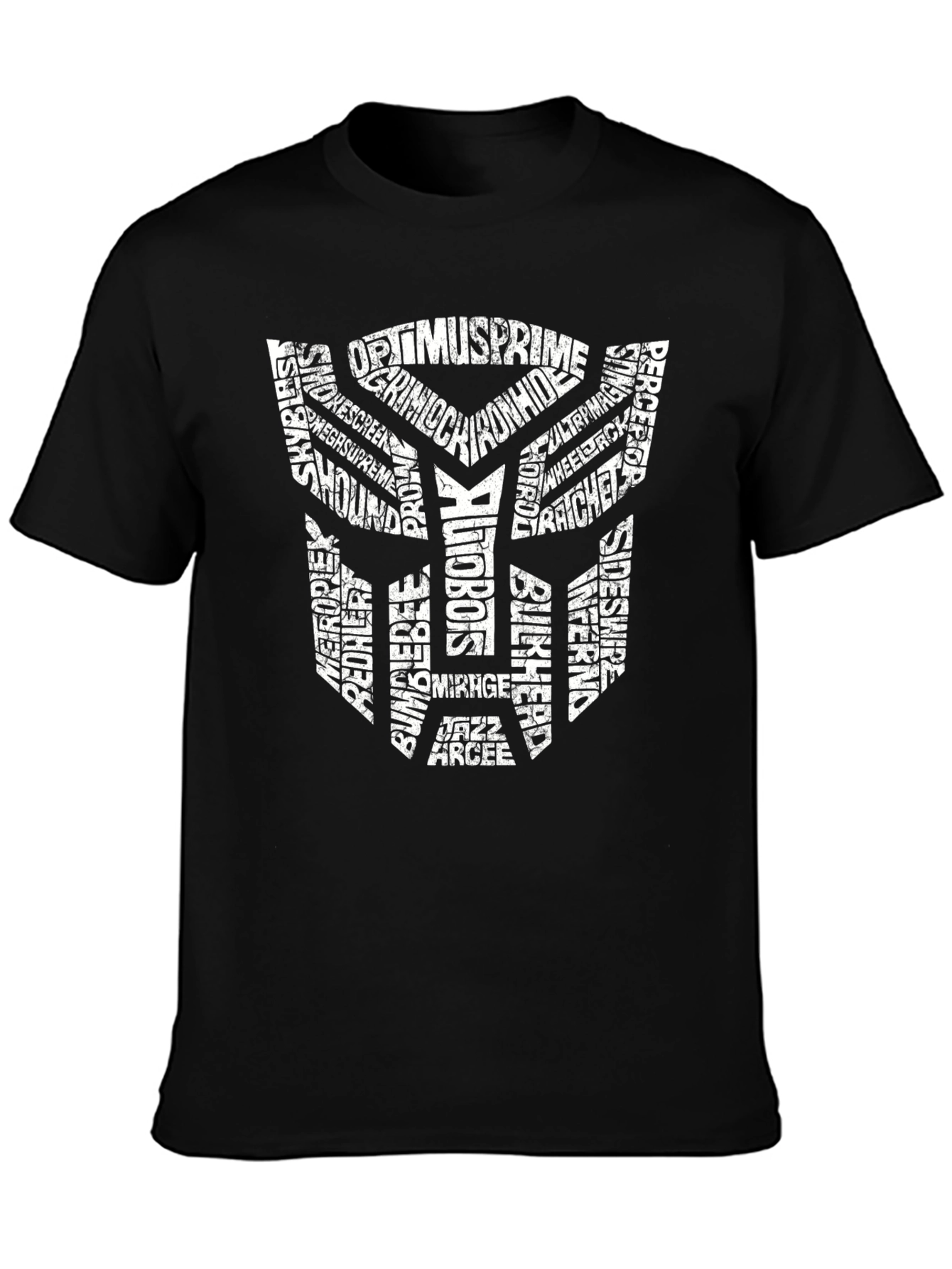 Transformers Autobots Word Art T-Shirt