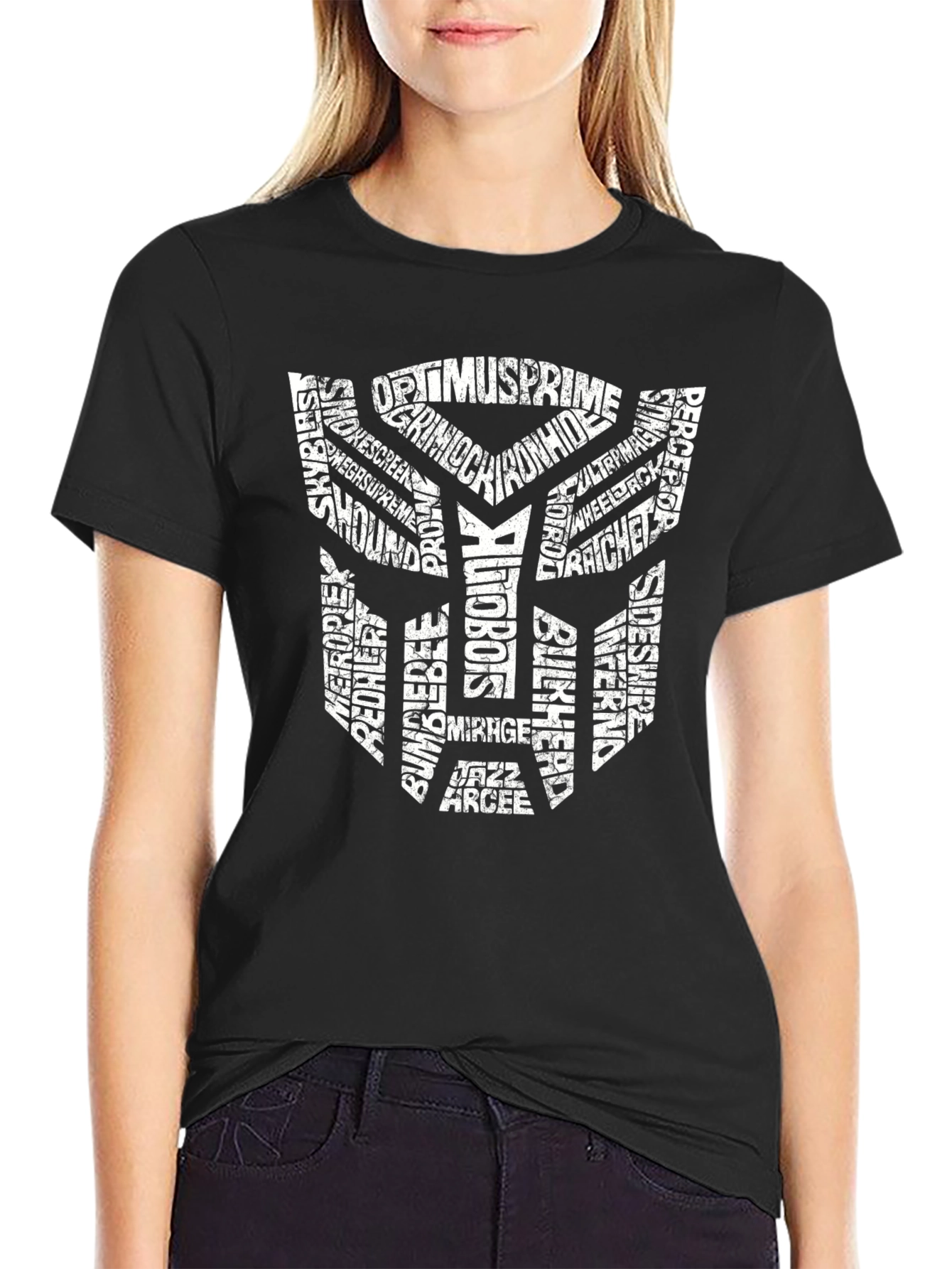 Transformers Autobots Word Art T-Shirt