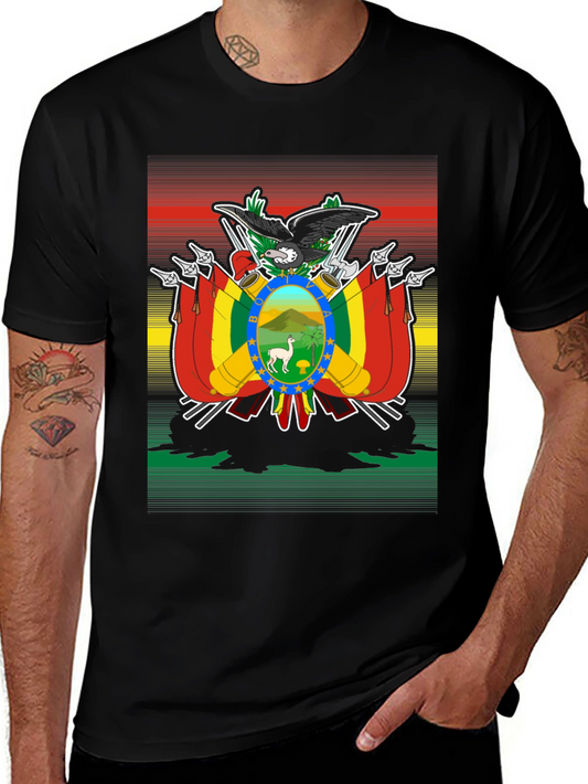 Bolivia Flag Graphic T-Shirt