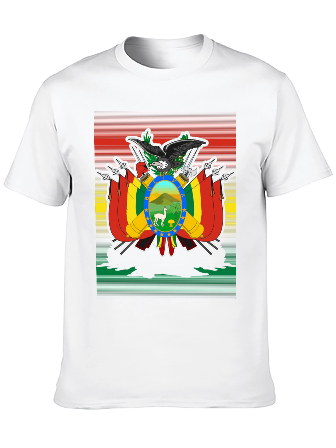 Bolivia Flag Graphic T-Shirt