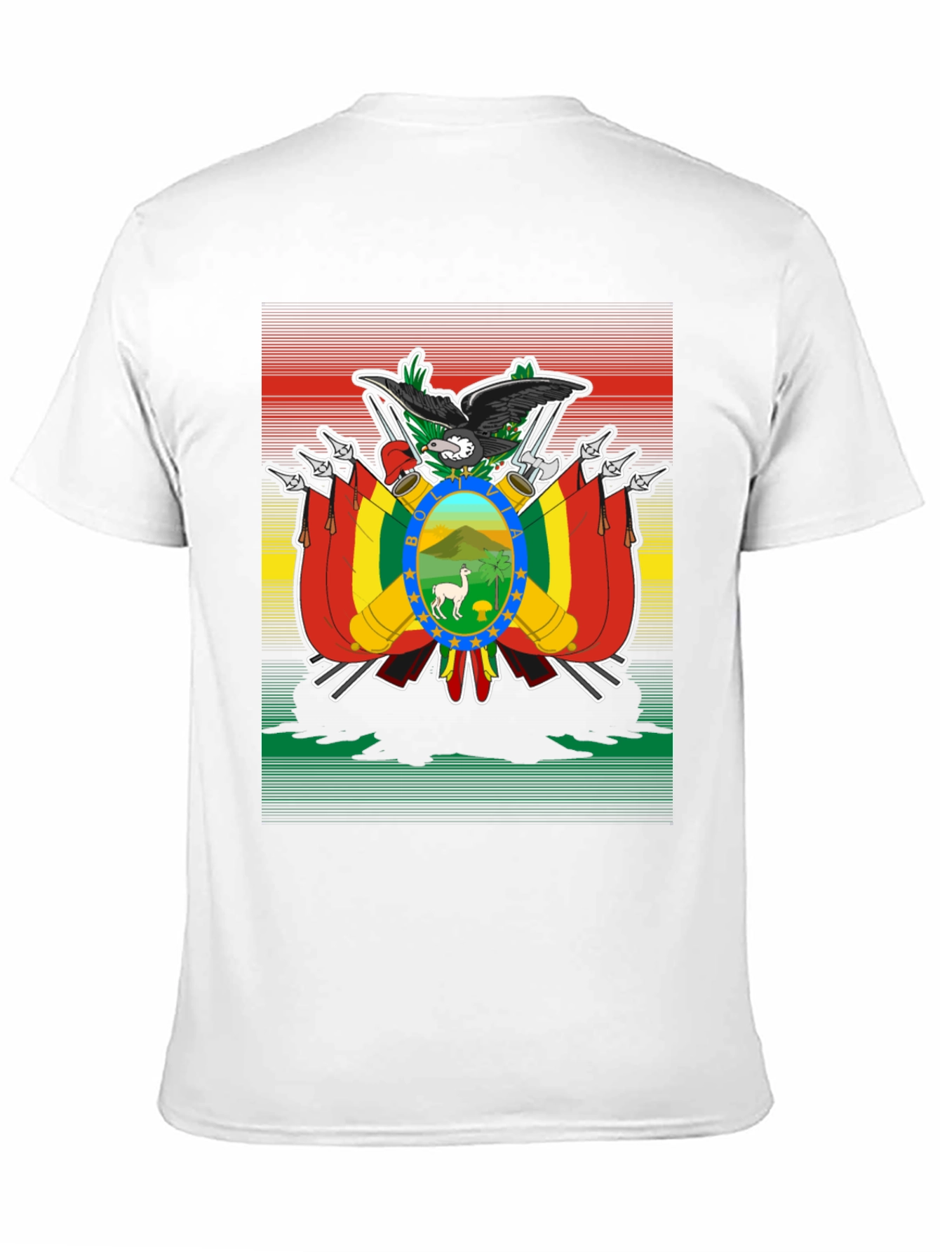 Bolivia Flag Graphic T-Shirt