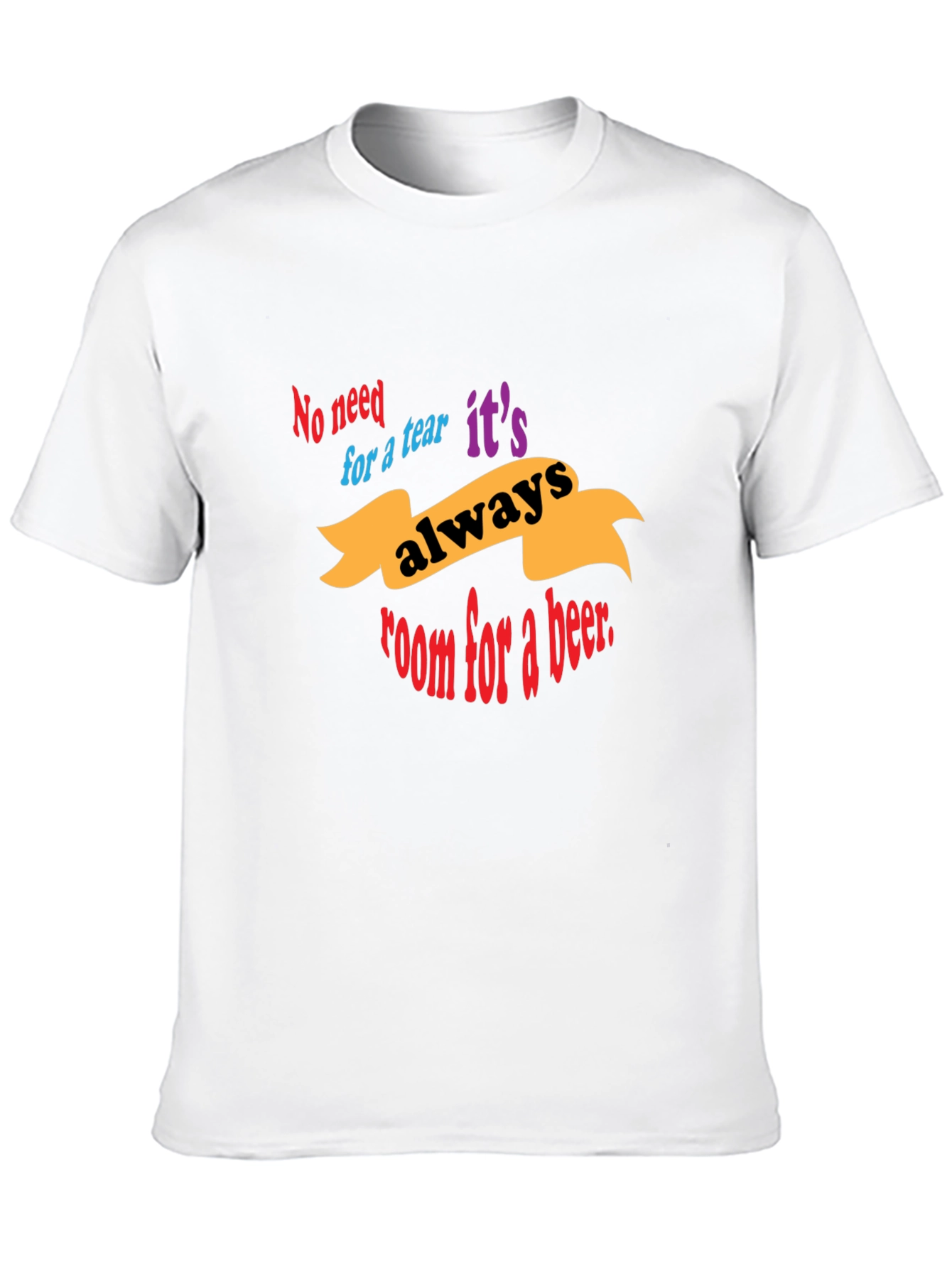 Always Room For a Beer Black T-Shirt