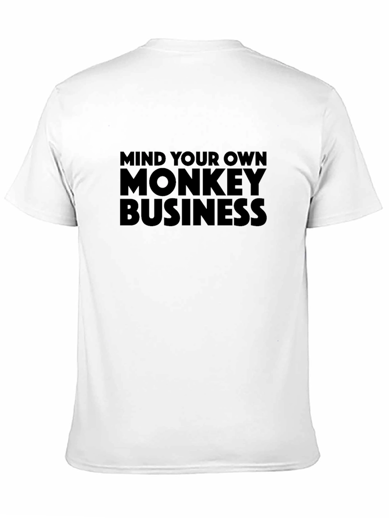 Mind Your Own Monkey Business Graphic Tee