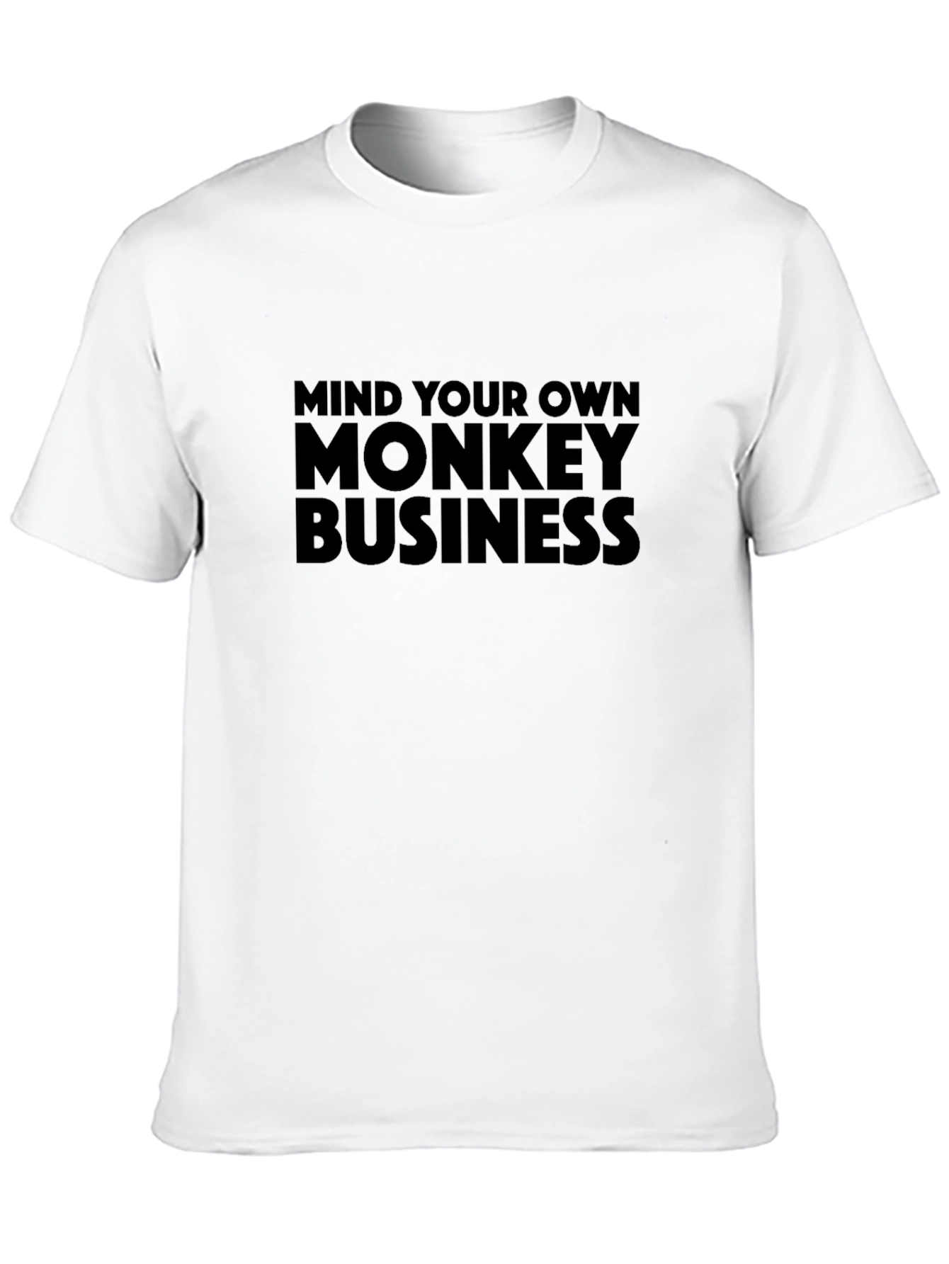 Mind Your Own Monkey Business Graphic Tee