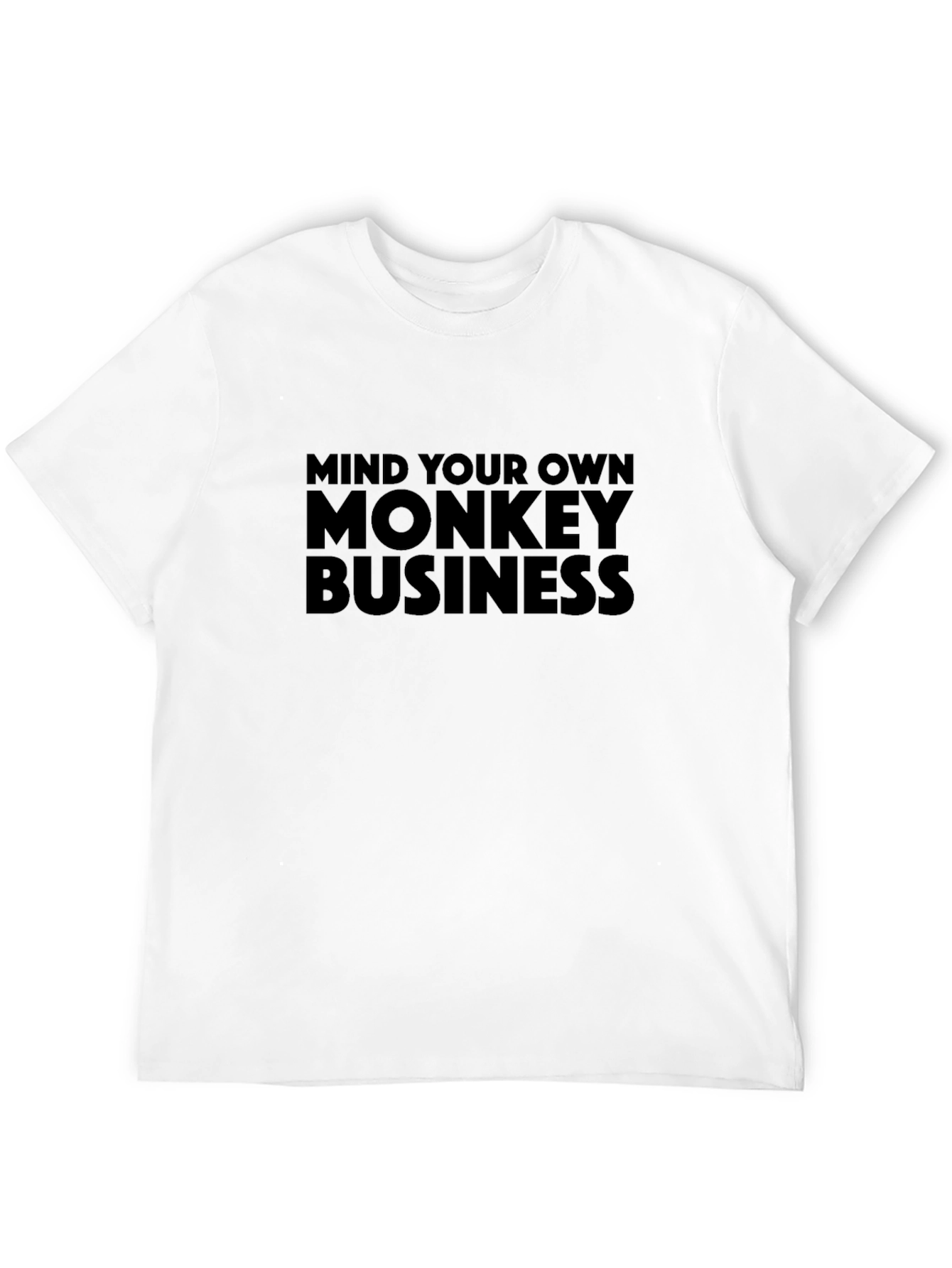 Mind Your Own Monkey Business Graphic Tee