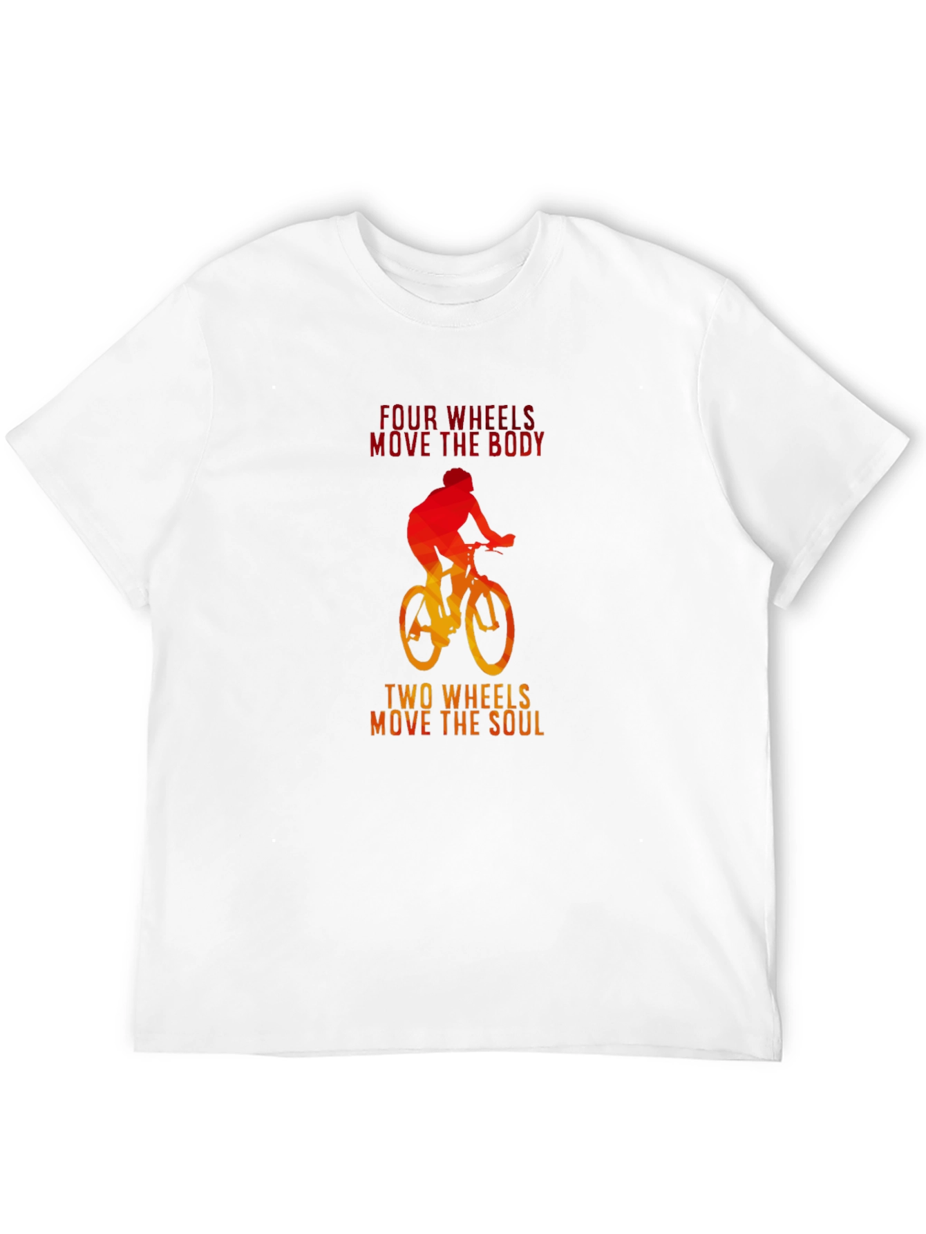 Cycling Enthusiast T-Shirt: Two Wheels Move the Soul