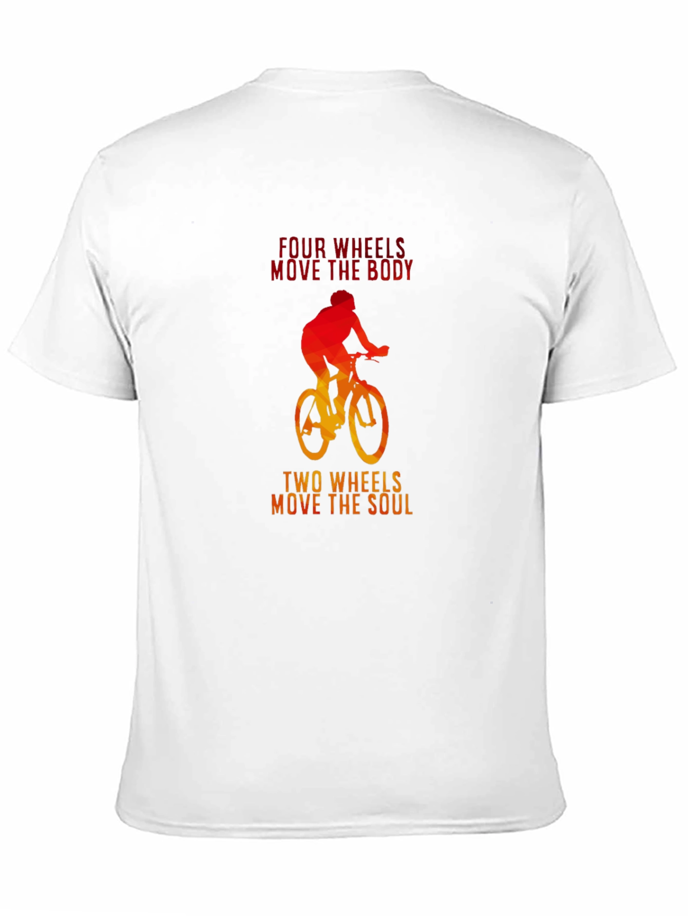 Cycling Enthusiast T-Shirt: Two Wheels Move the Soul