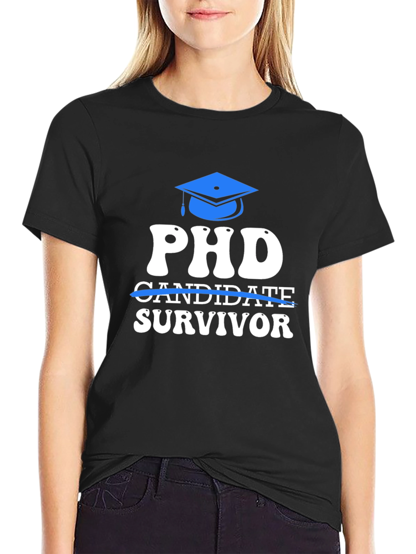 PhD Survivor T-Shirt Graduation Gift