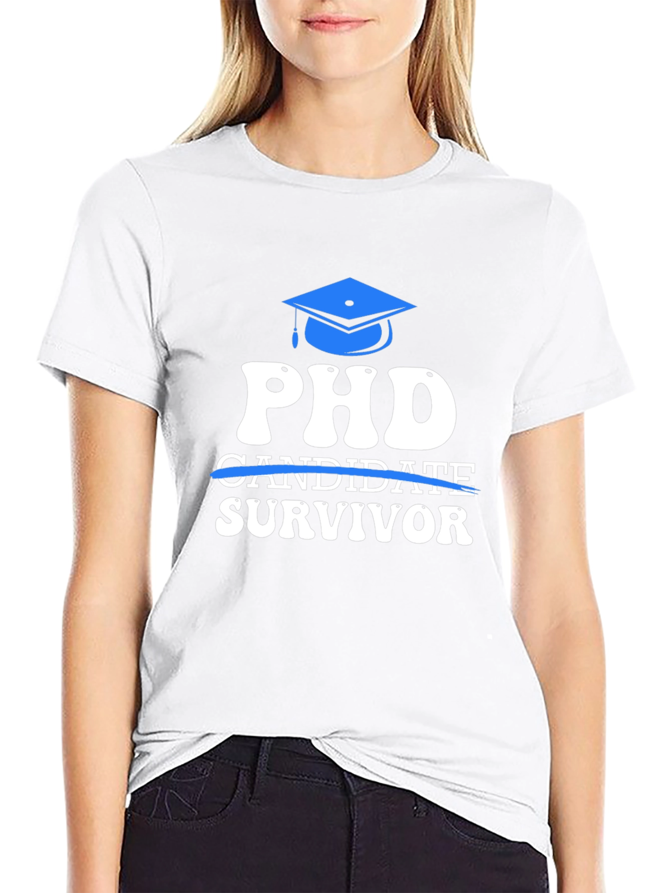 PhD Survivor T-Shirt Graduation Gift