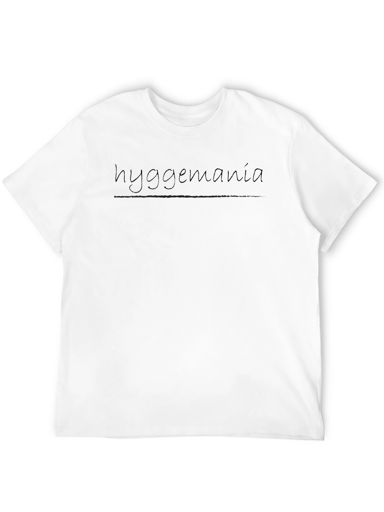 Hygge Mania Black T-Shirt - Casual Comfort