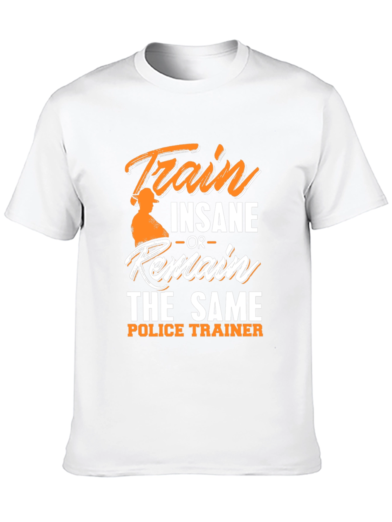 Train Insane Police Trainer T-Shirt