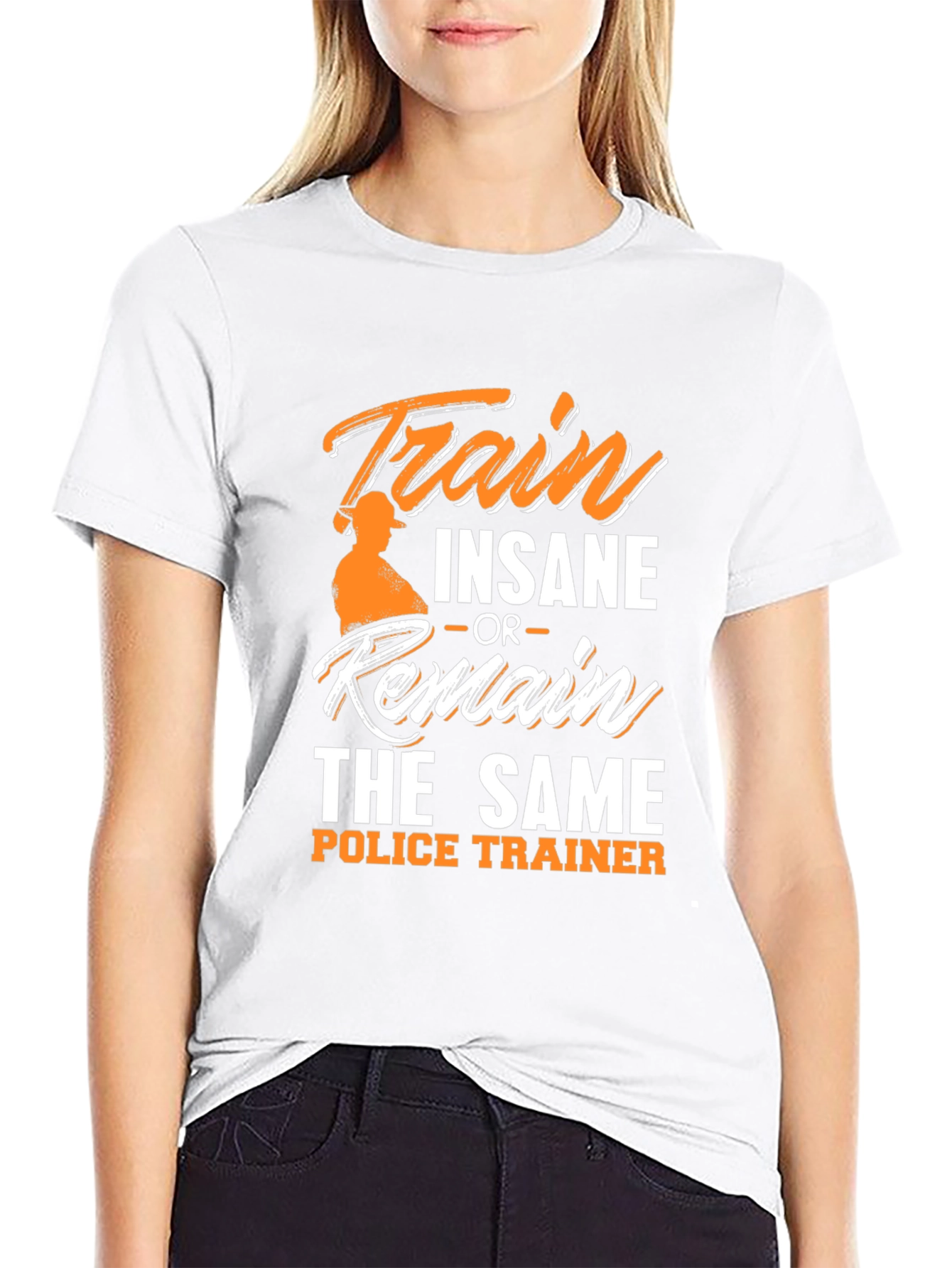 Train Insane Police Trainer T-Shirt