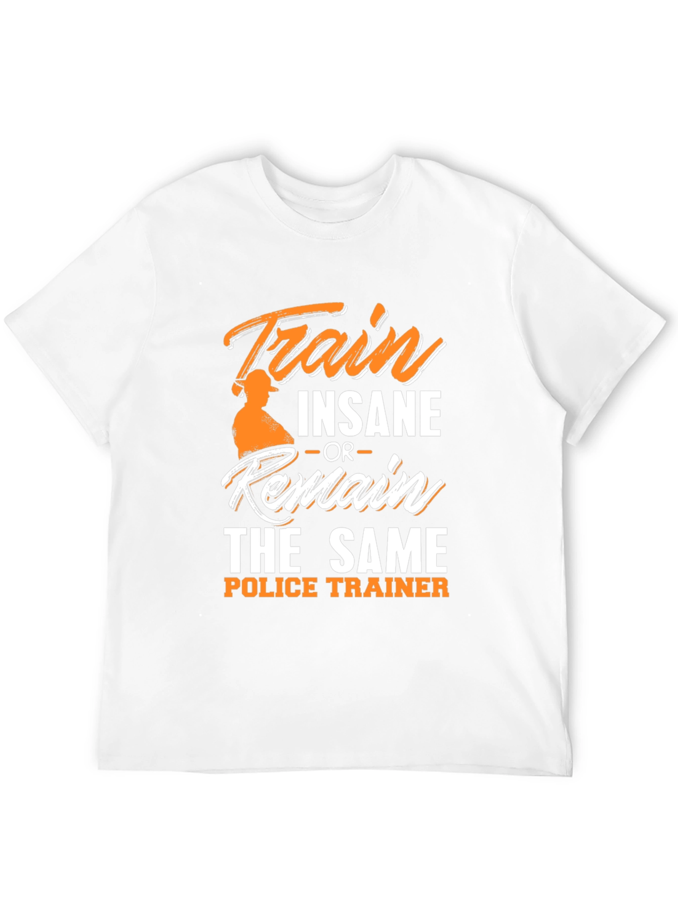 Train Insane Police Trainer T-Shirt