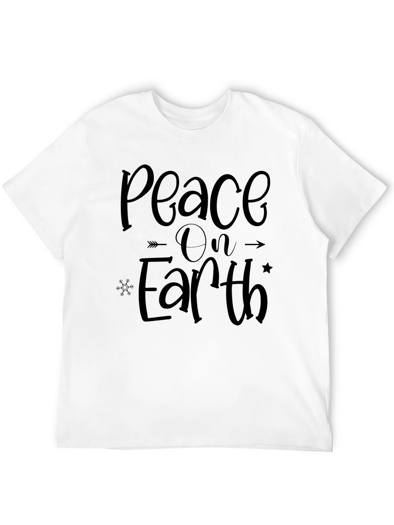 Peace On Earth Graphic T-Shirt