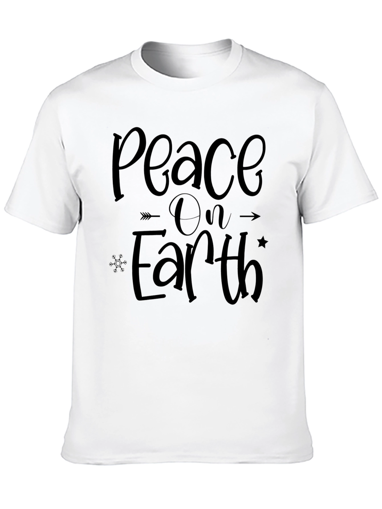 Peace On Earth Graphic T-Shirt