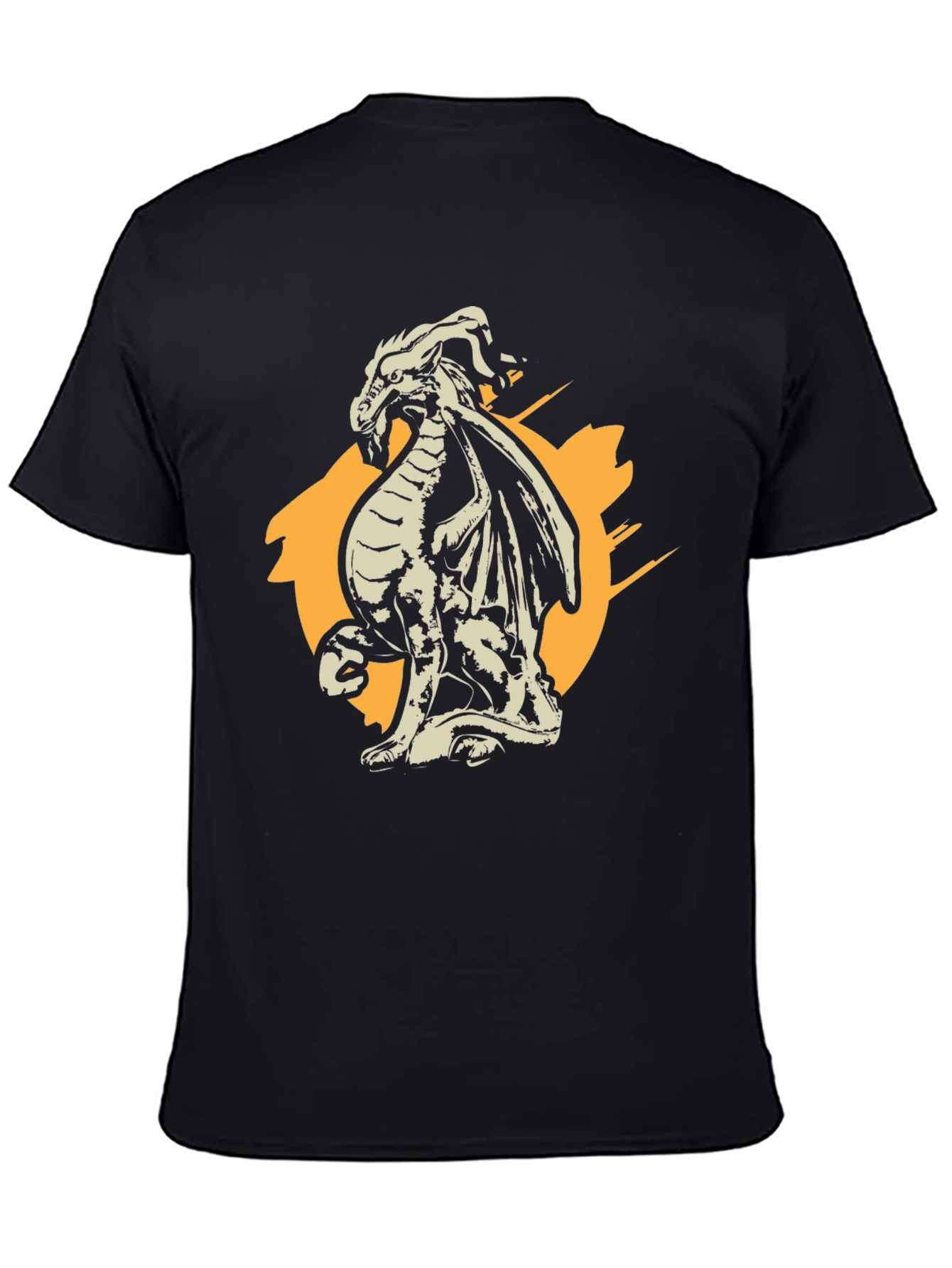 Dragon Graphic Tee - Black