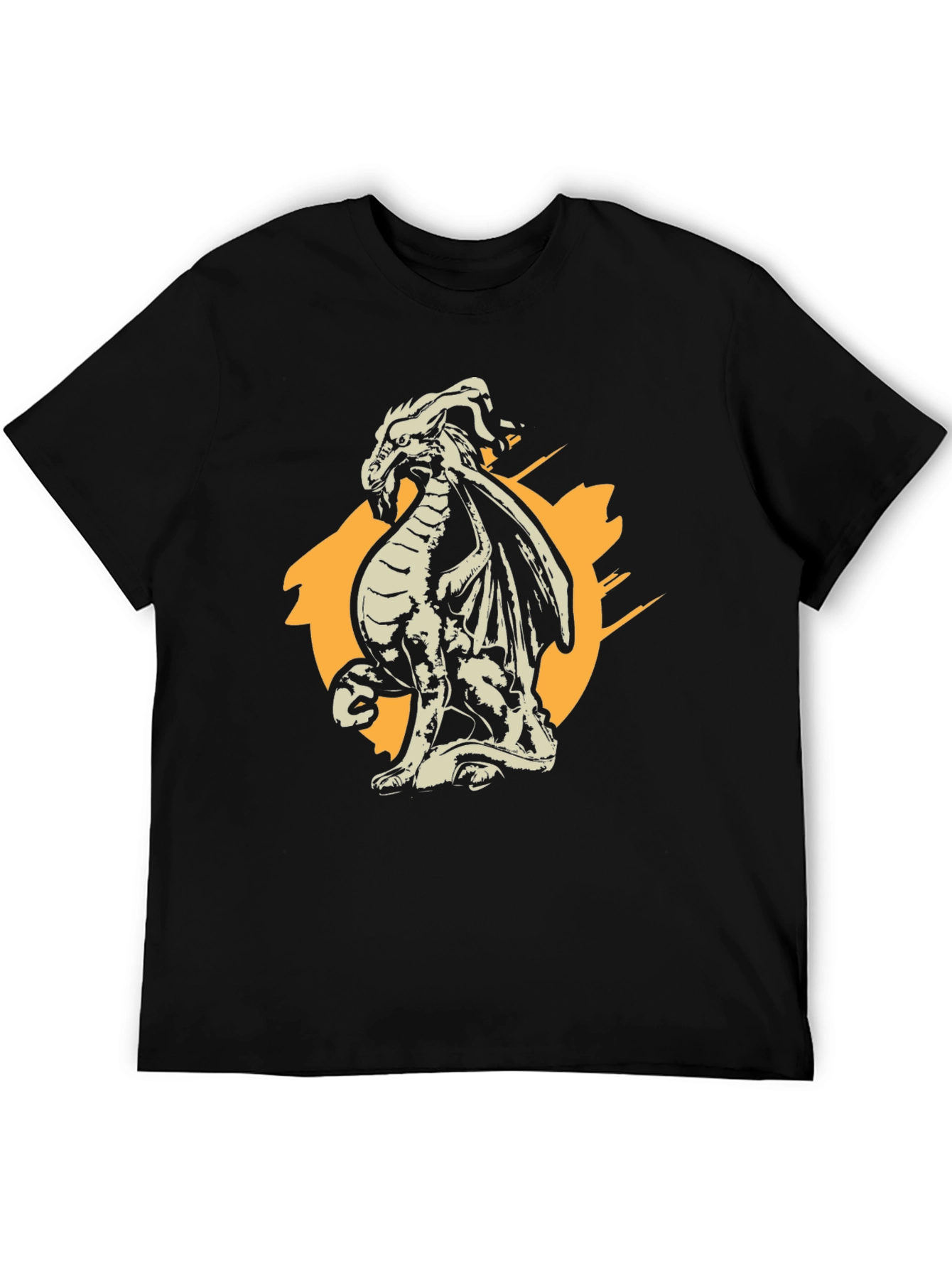 Dragon Graphic Tee - Black