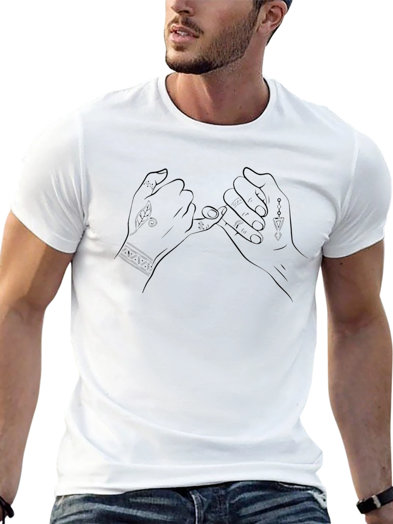 Pinky Promise Graphic T-Shirt - Soft Cotton Tee