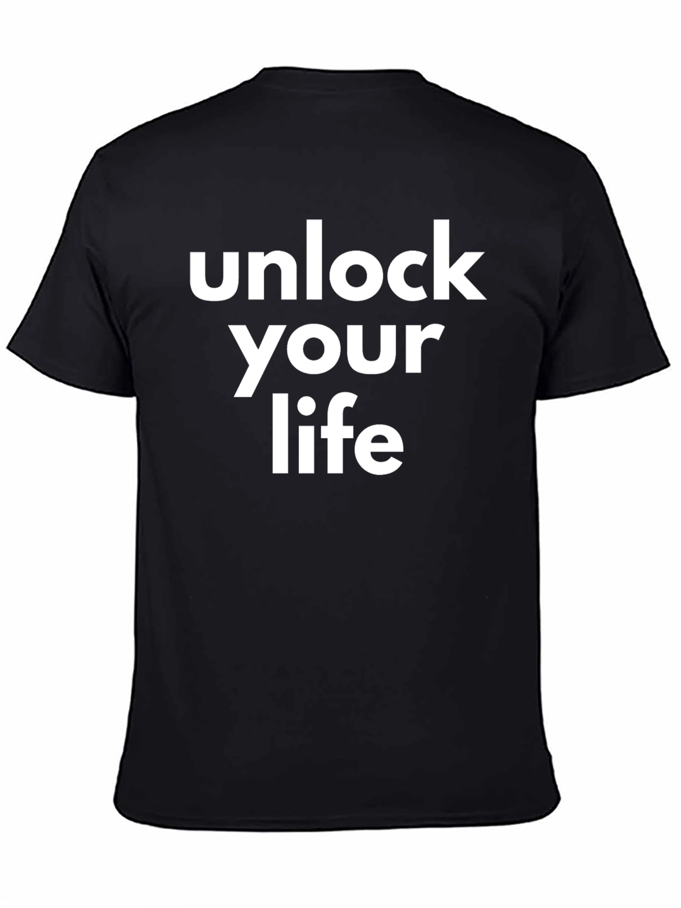 Unlock Your Life Black Graphic Tee