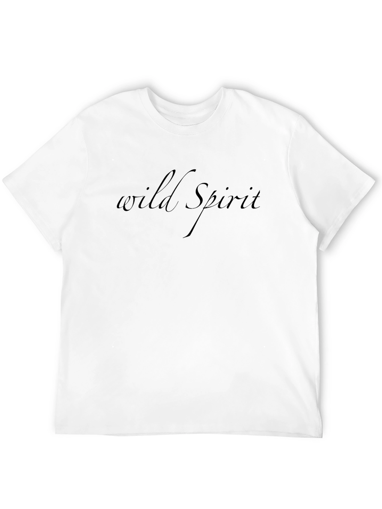 Wild Spirit Graphic Tee - Classic Black T-Shirt