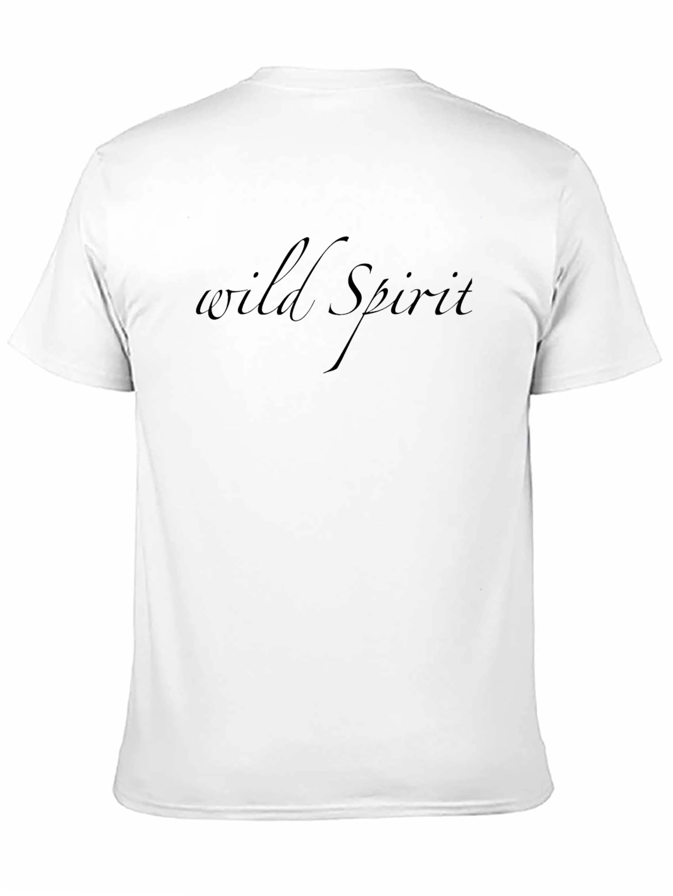 Wild Spirit Graphic Tee - Classic Black T-Shirt