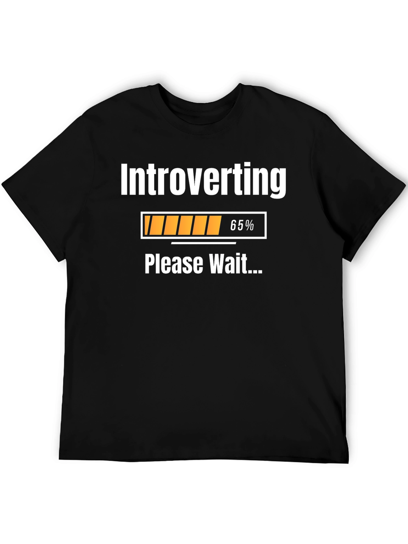 Introverting Please Wait T-Shirt - Funny Introvert Tee