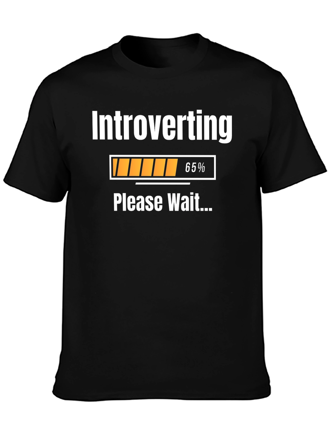 Introverting Please Wait T-Shirt - Funny Introvert Tee