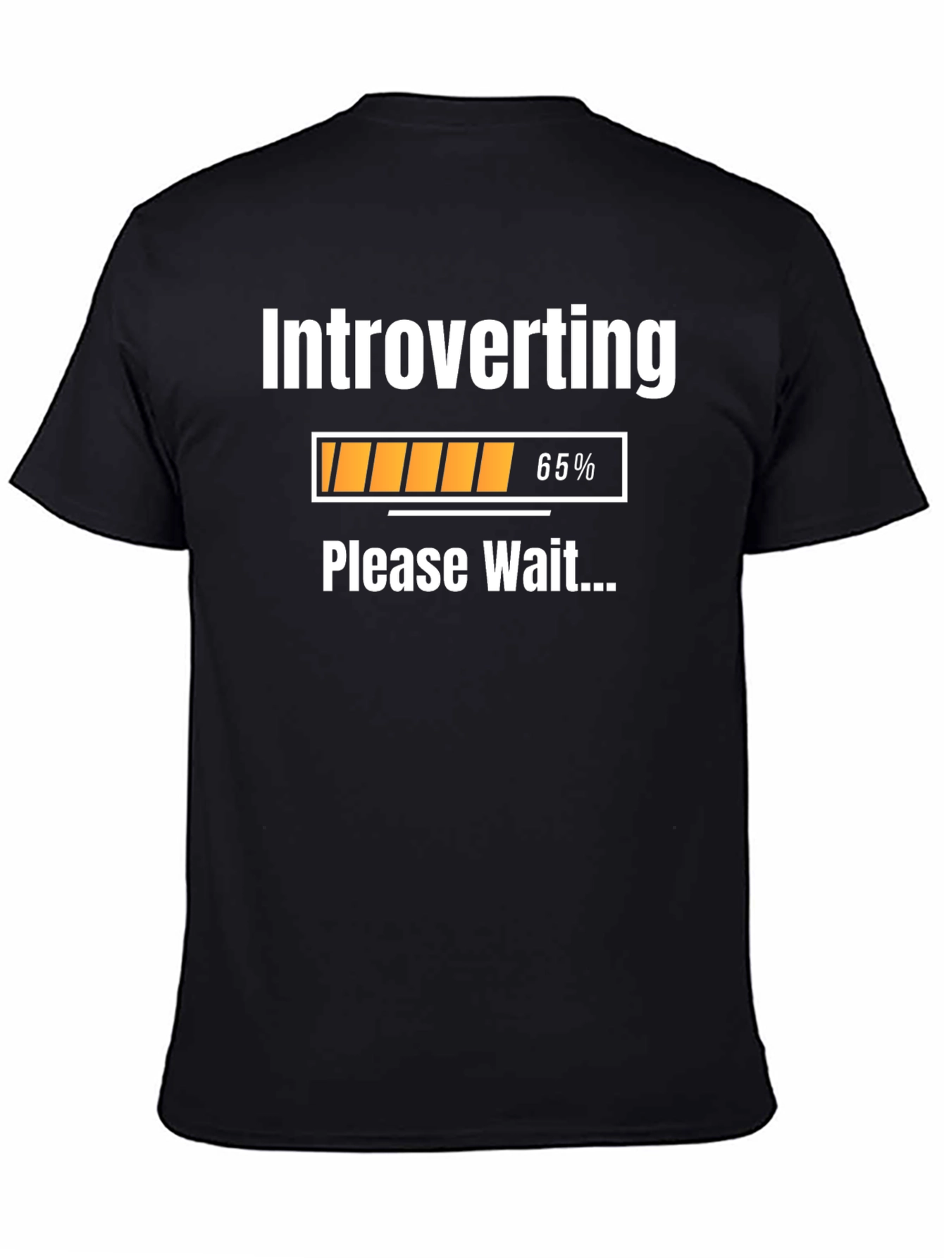 Introverting Please Wait T-Shirt - Funny Introvert Tee