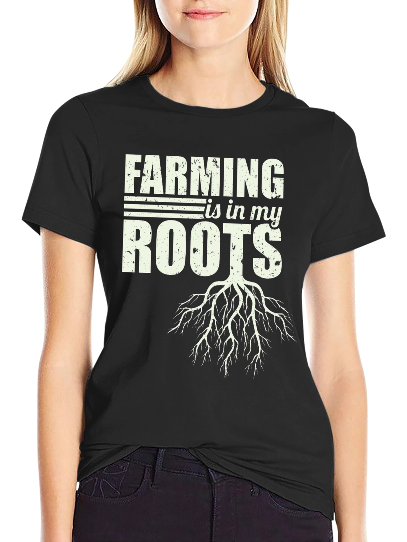 Farming is in My Roots T-Shirt