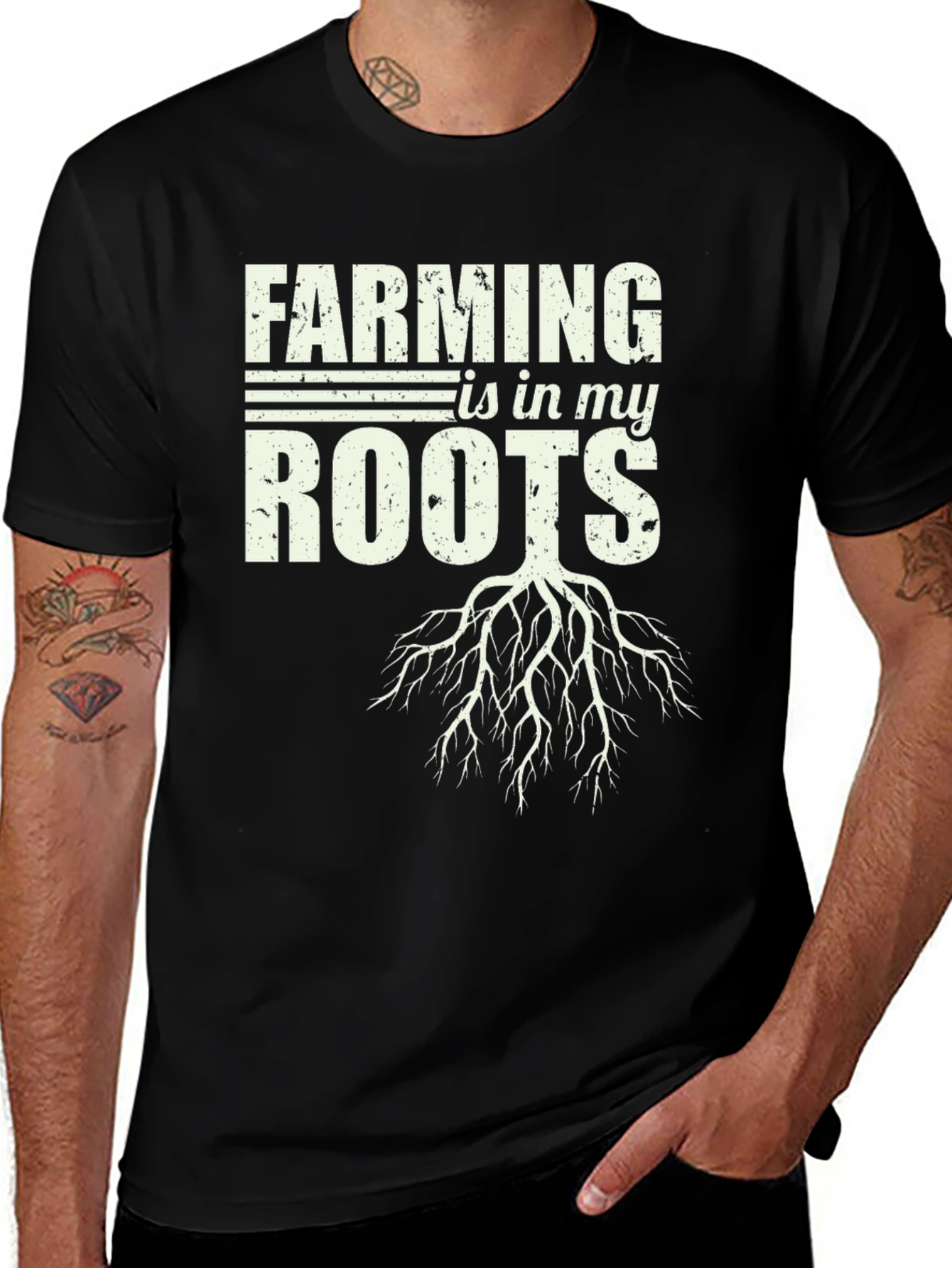 Farming is in My Roots T-Shirt