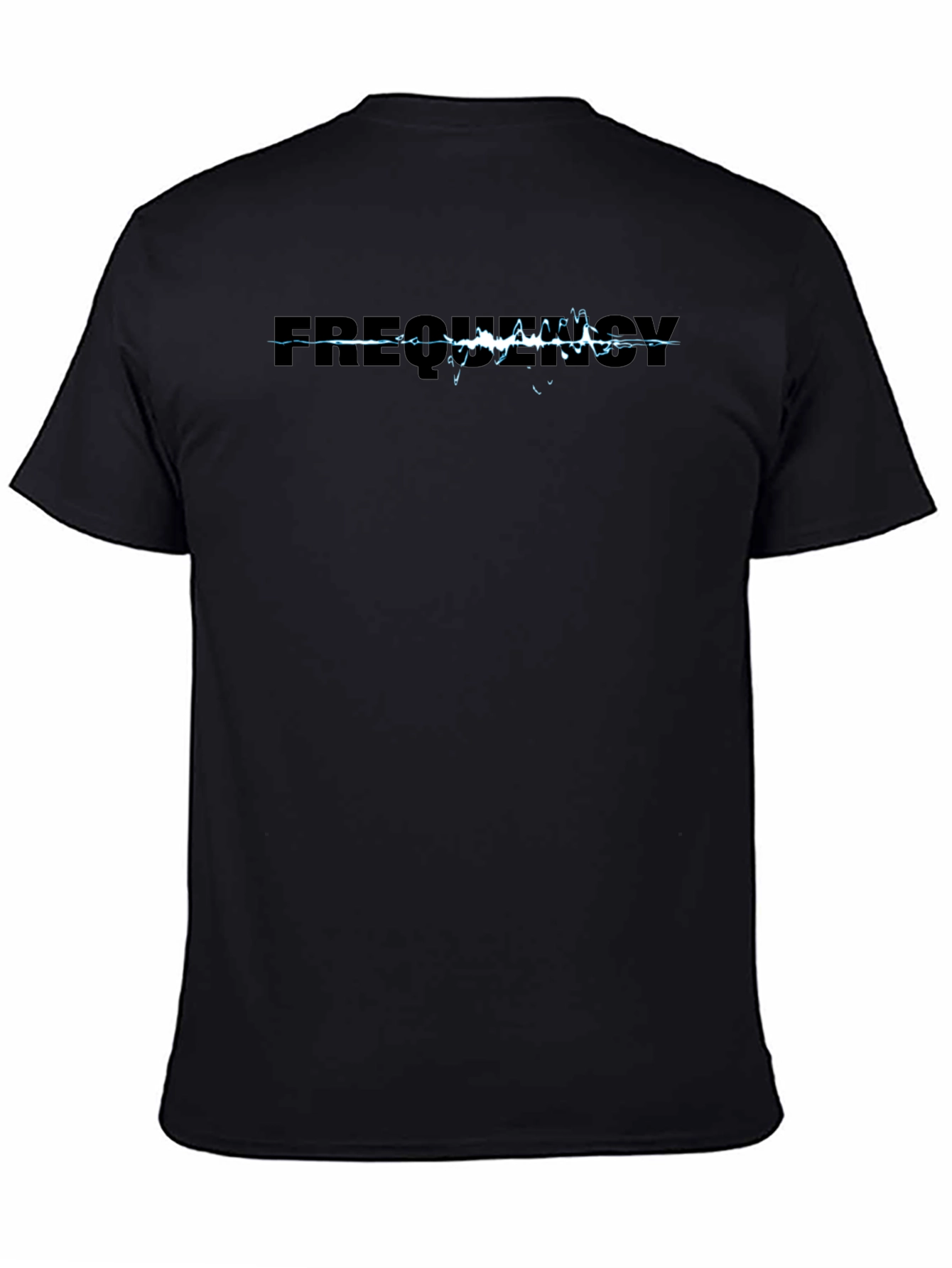 Frequency Graphic Black T-Shirt