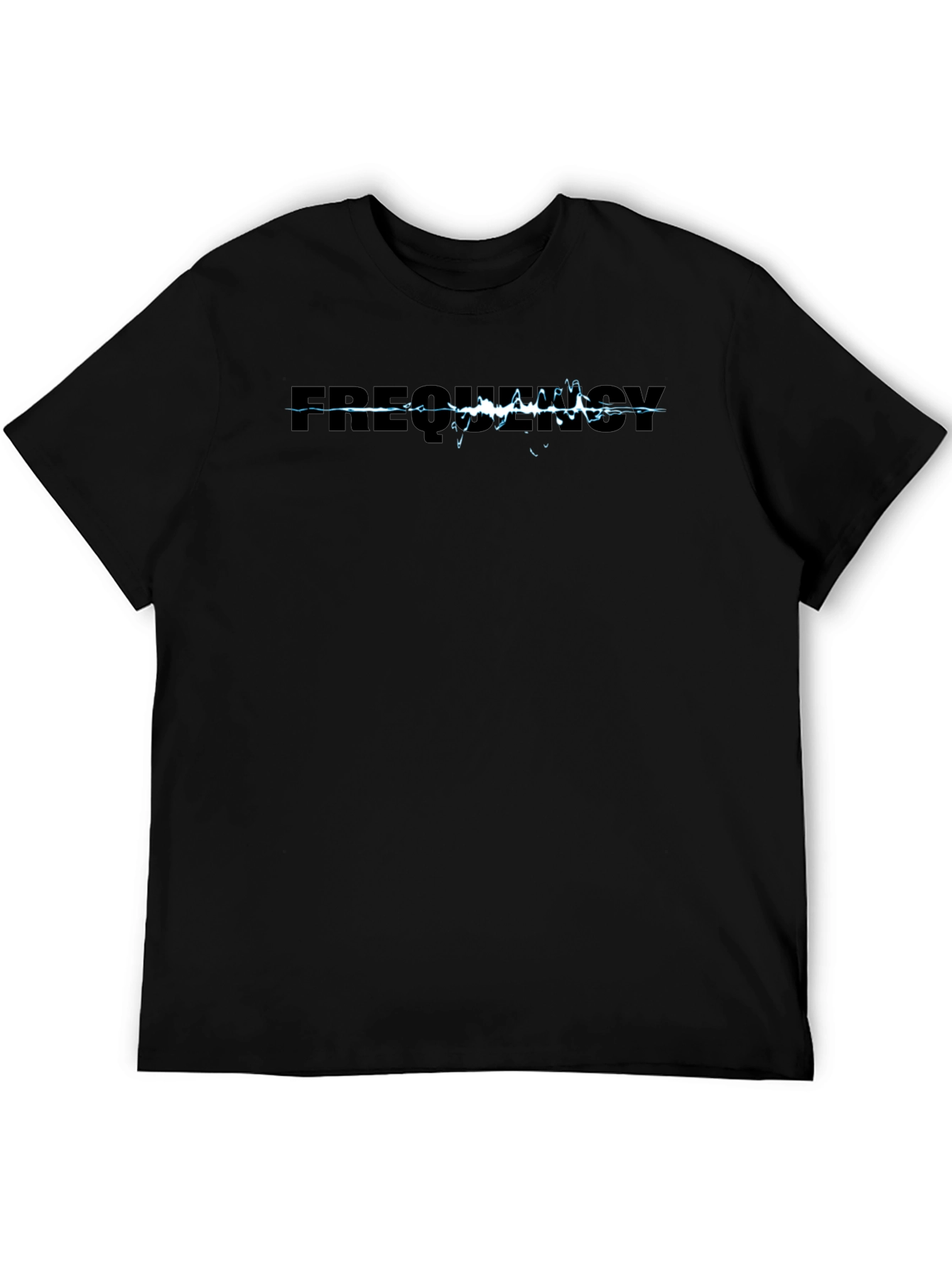 Frequency Graphic Black T-Shirt