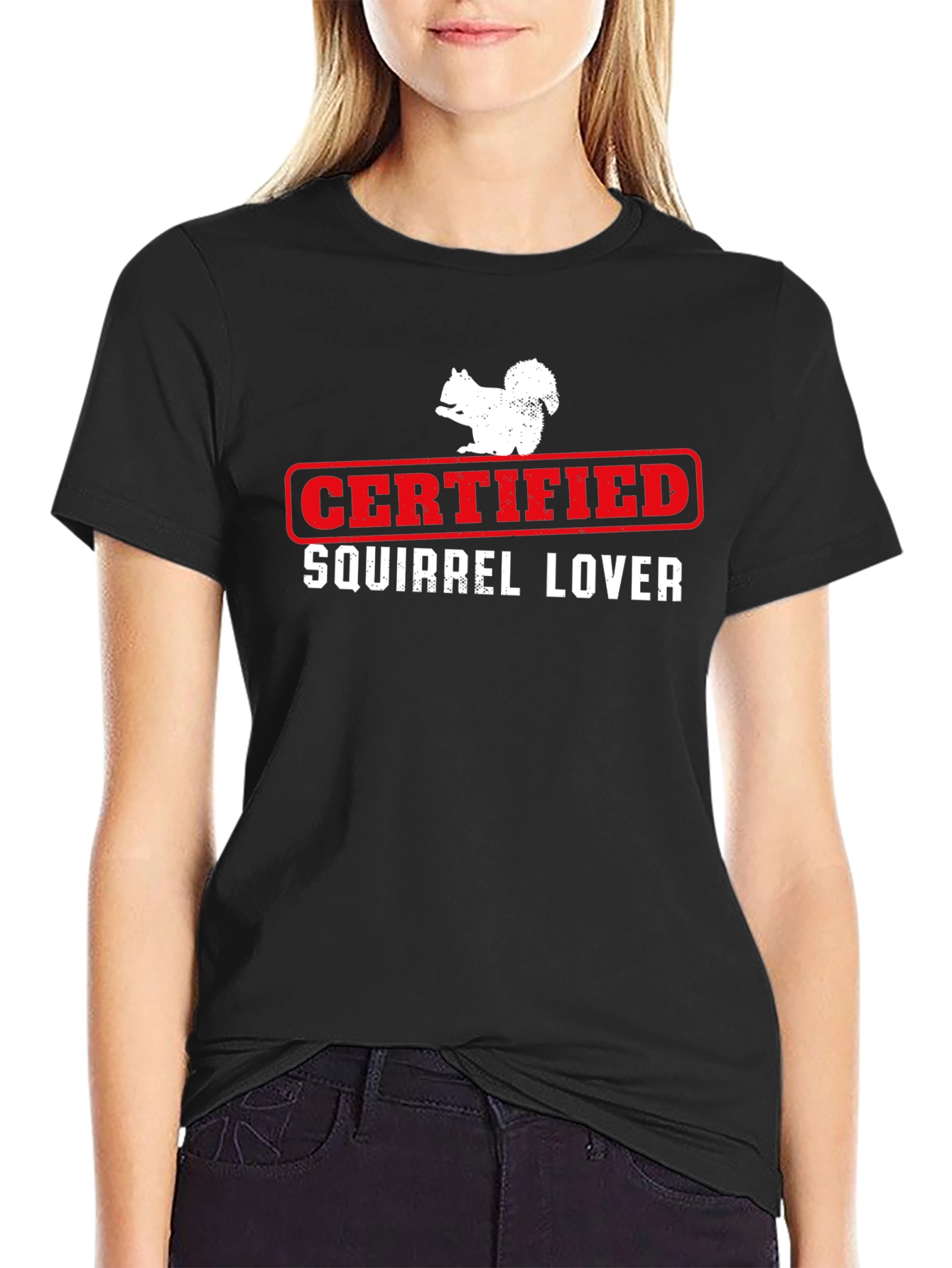 Certified Squirrel Lover Graphic Tee