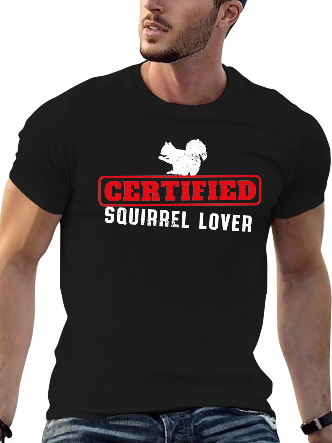 Certified Squirrel Lover Graphic Tee