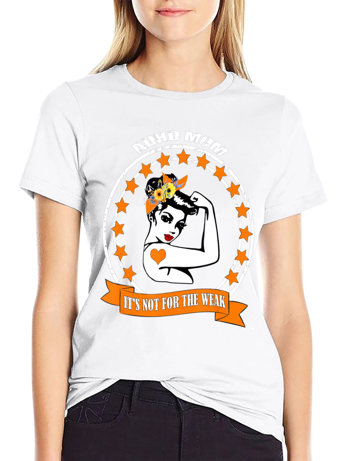 ADHD Mom T-Shirt - Strong Women Tee