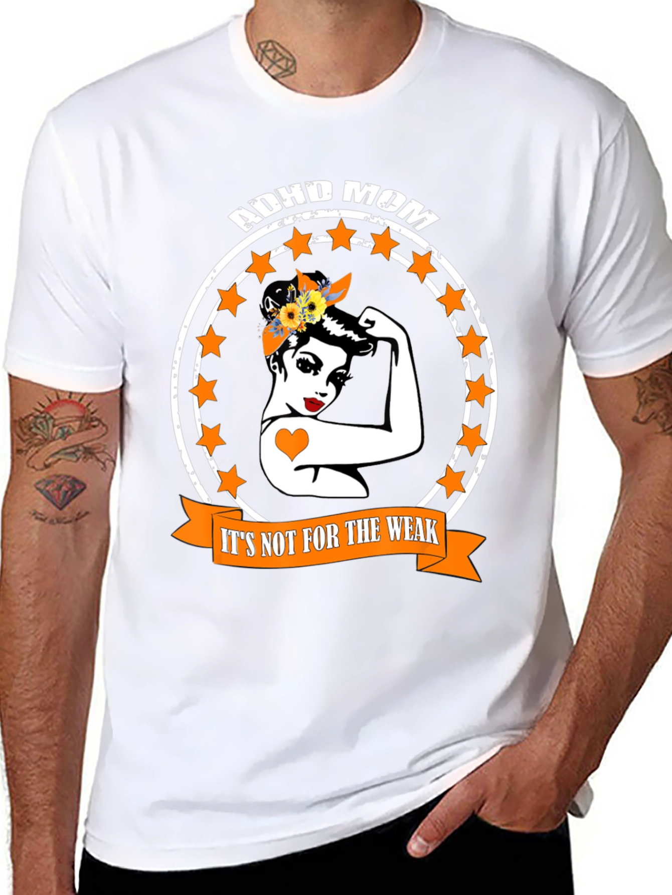 ADHD Mom T-Shirt - Strong Women Tee