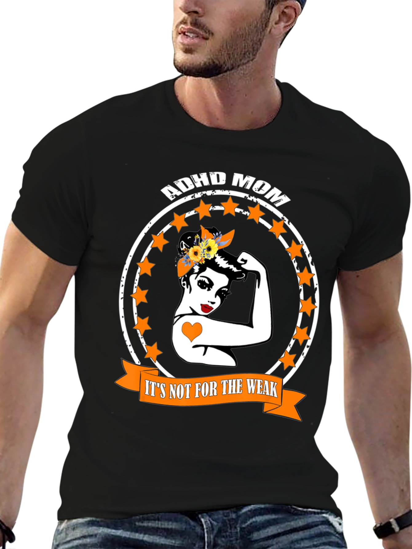 ADHD Mom T-Shirt - Strong Women Tee