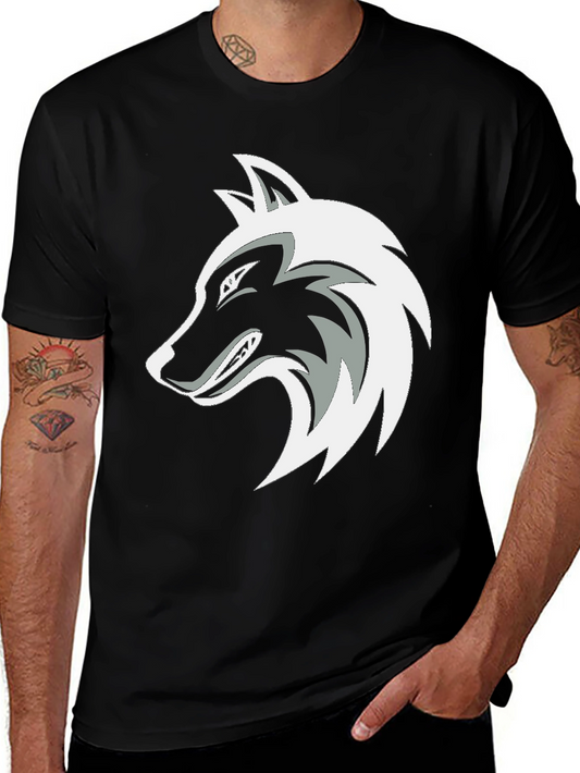Black Wolf Graphic T-Shirt