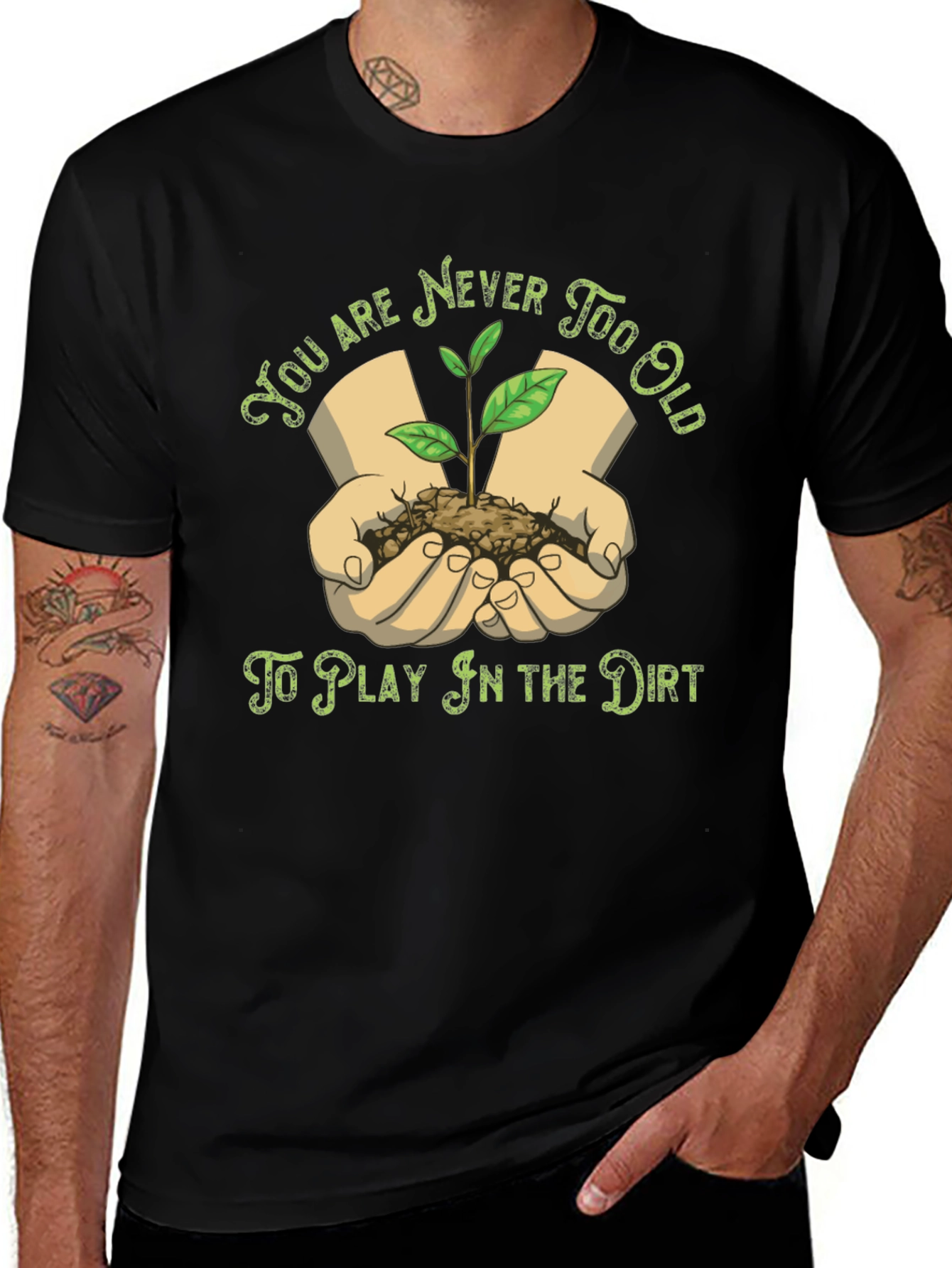 Never Too Old to Play T-Shirt