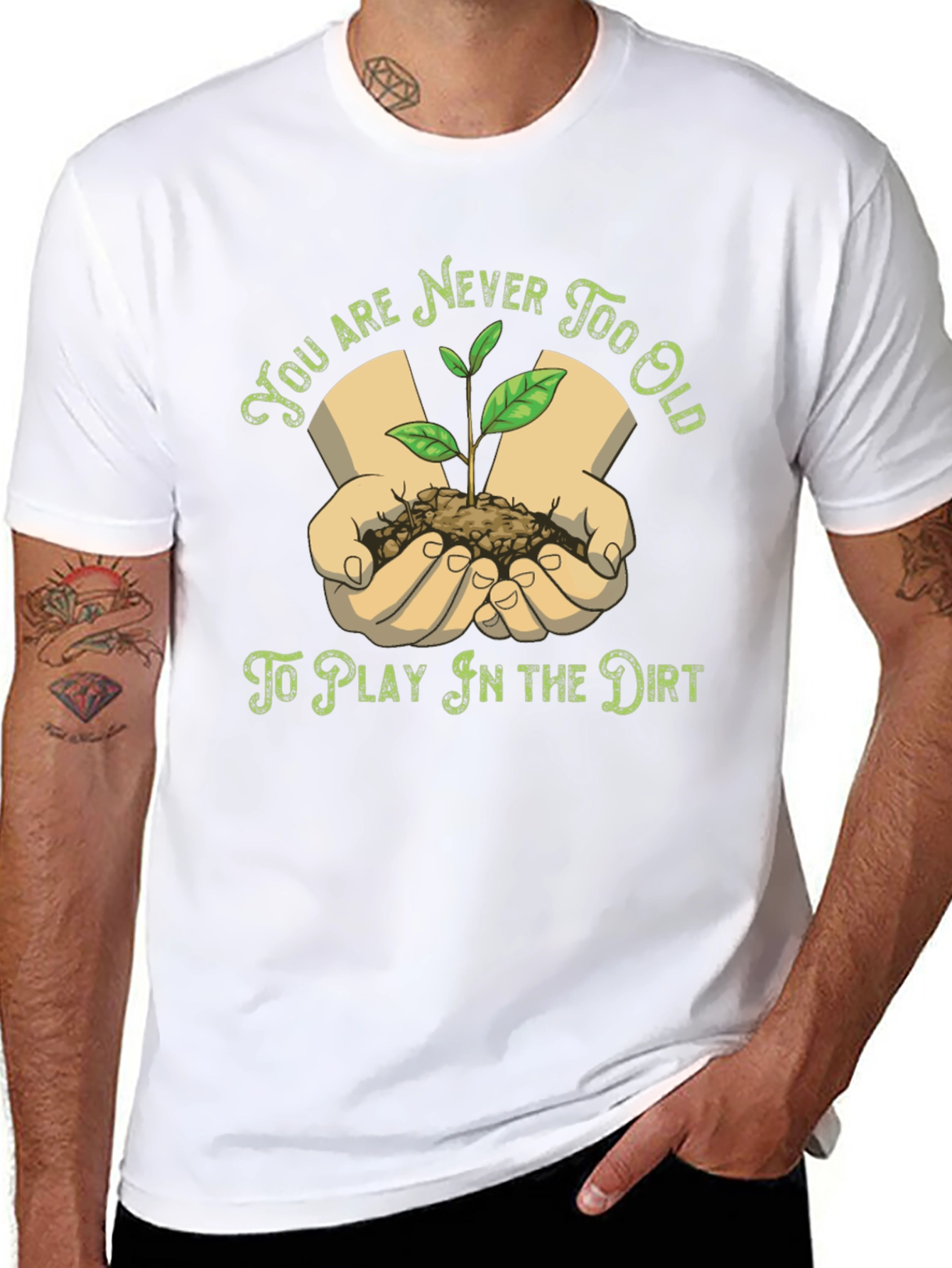 Never Too Old to Play T-Shirt
