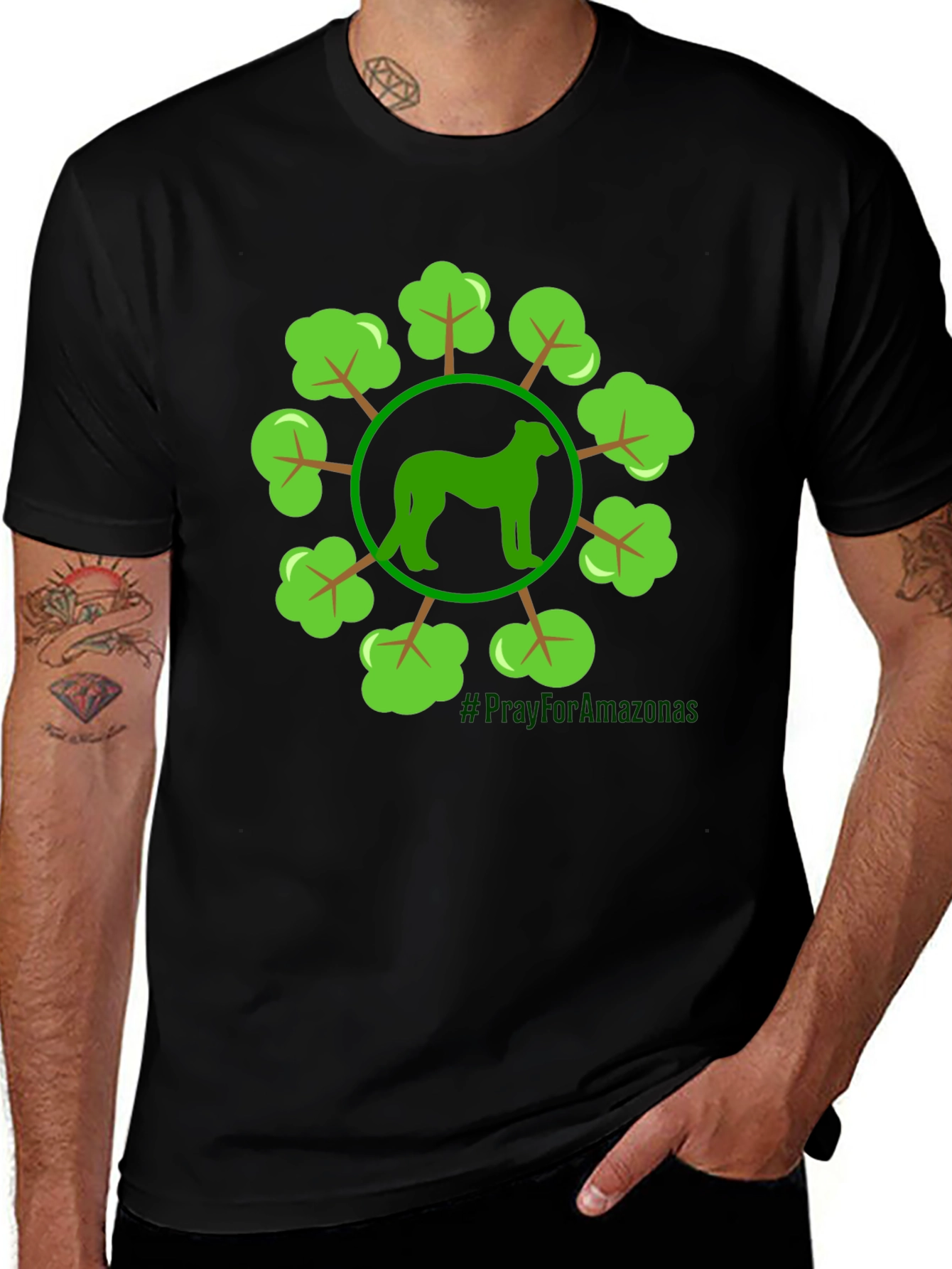 Eco-Friendly Dog Lover T-Shirt