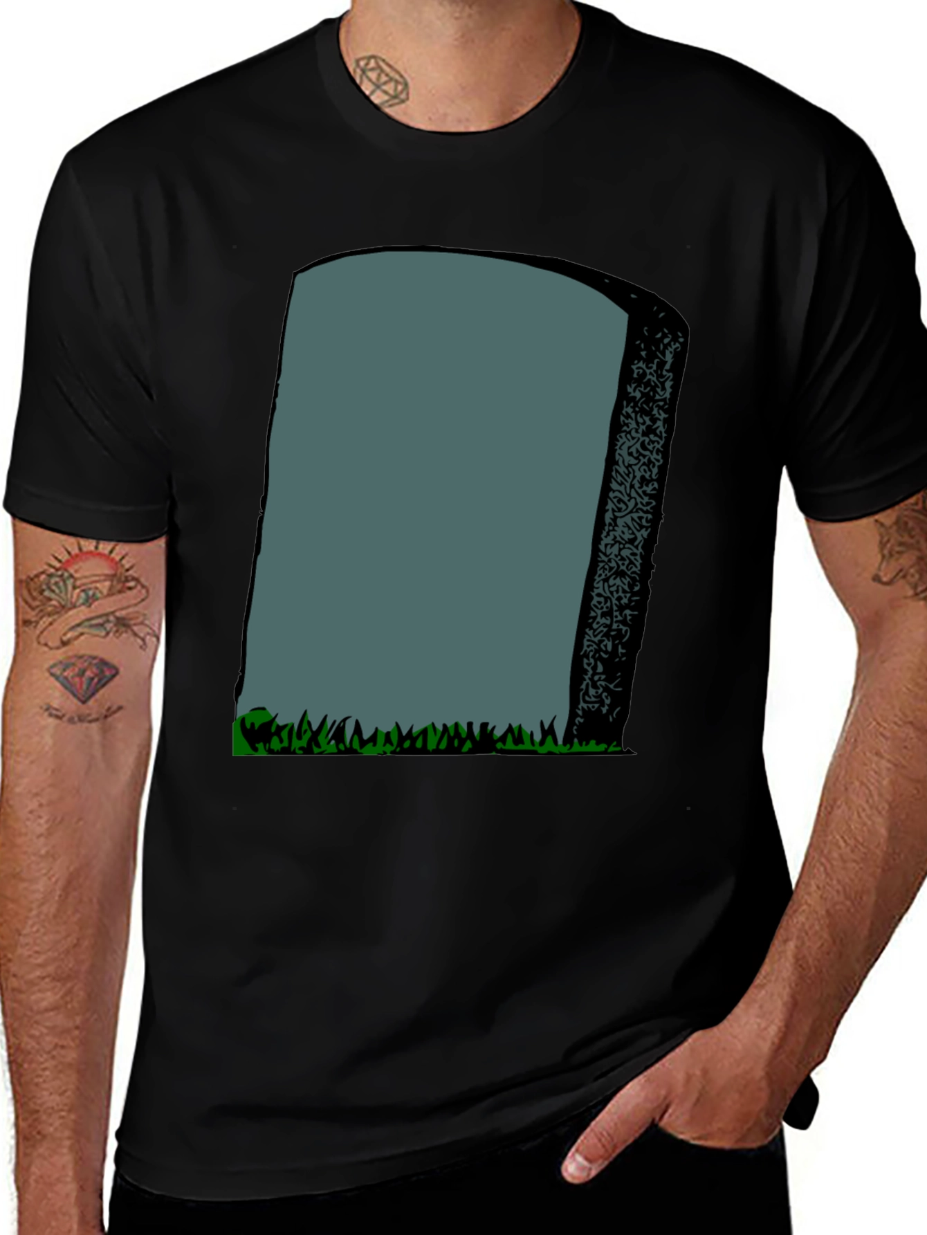 Grave Humor Graphic Tee
