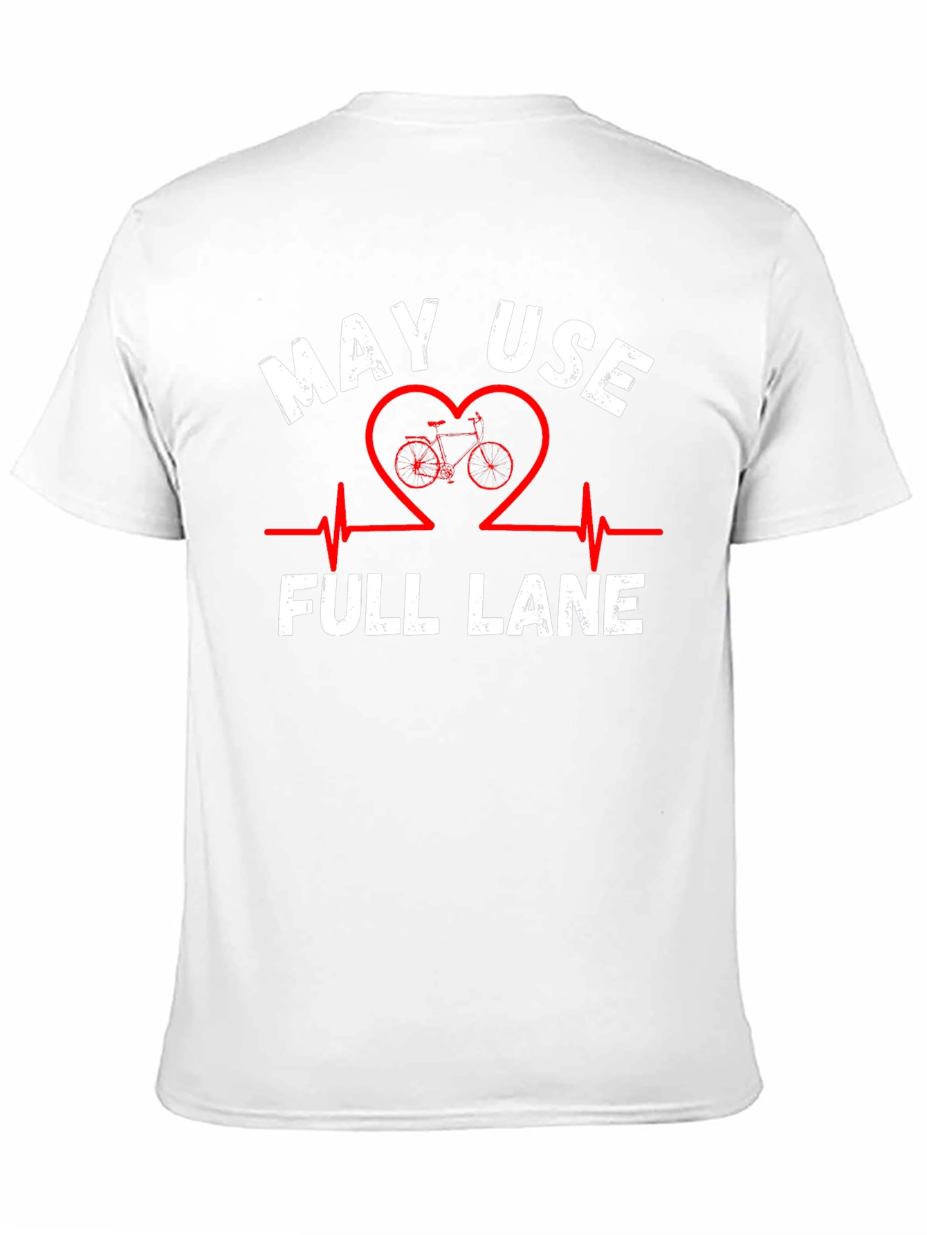 May Use Full Lane Black Graphic Tee