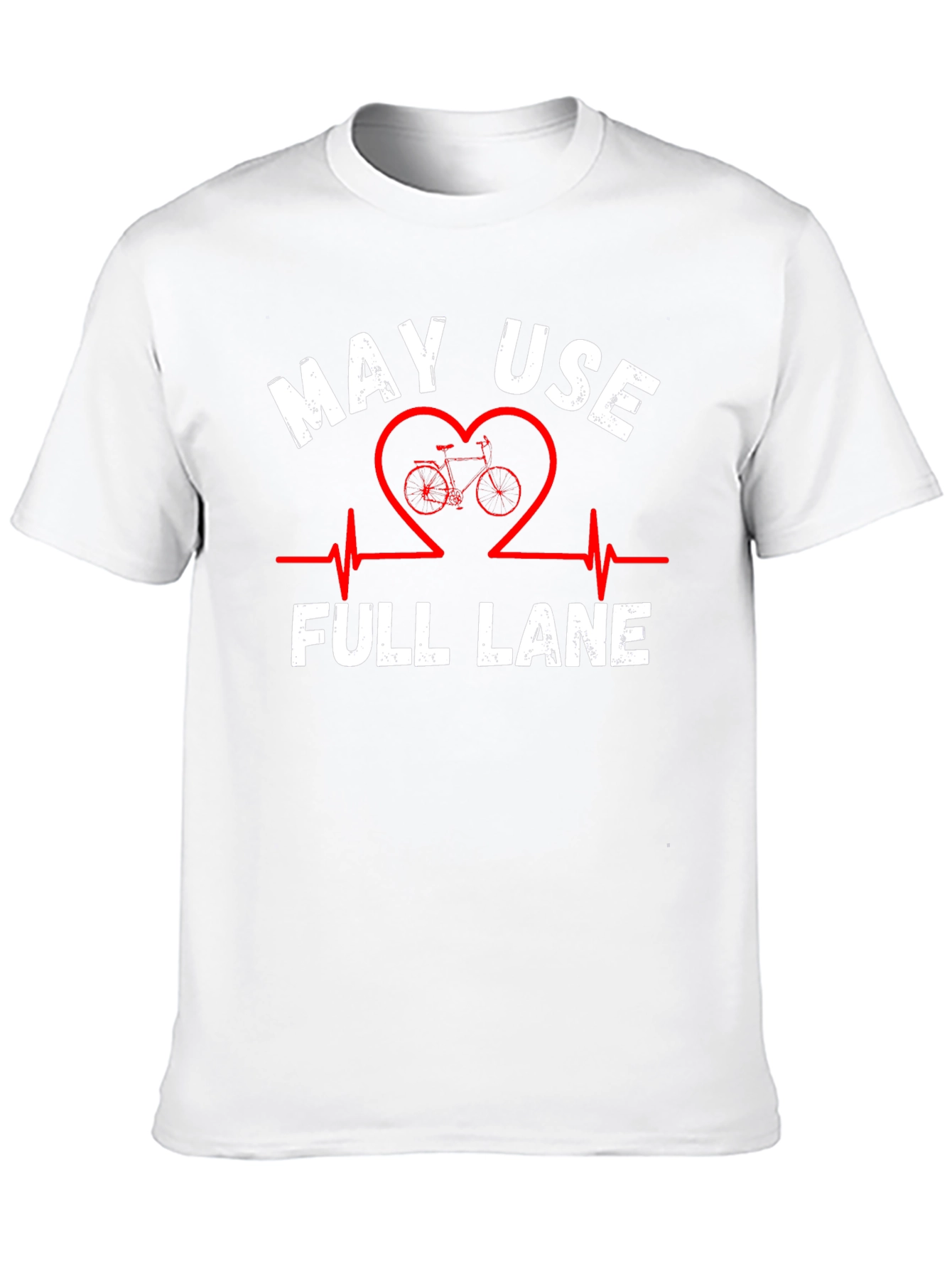 May Use Full Lane Black Graphic Tee