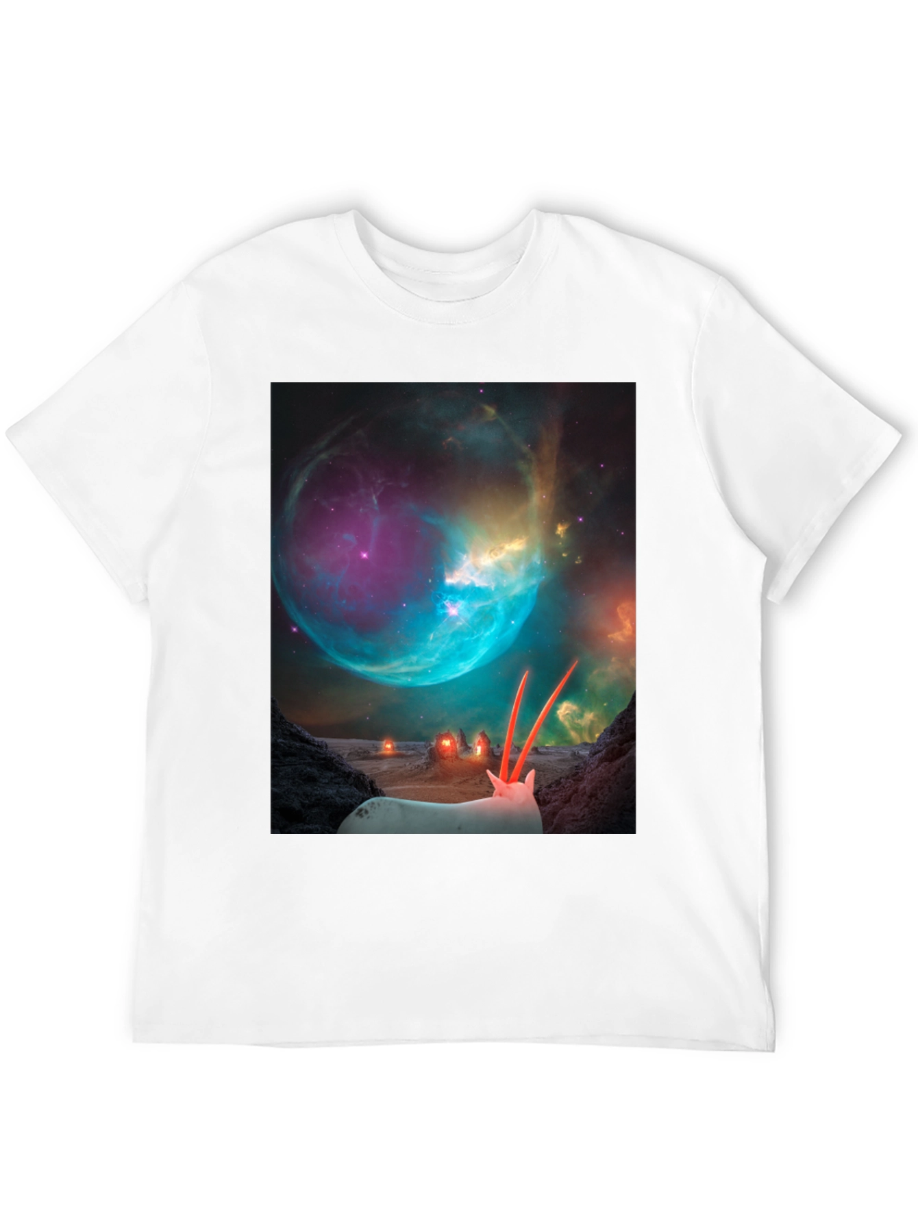 Sci-Fi Alien Landscape T-Shirt