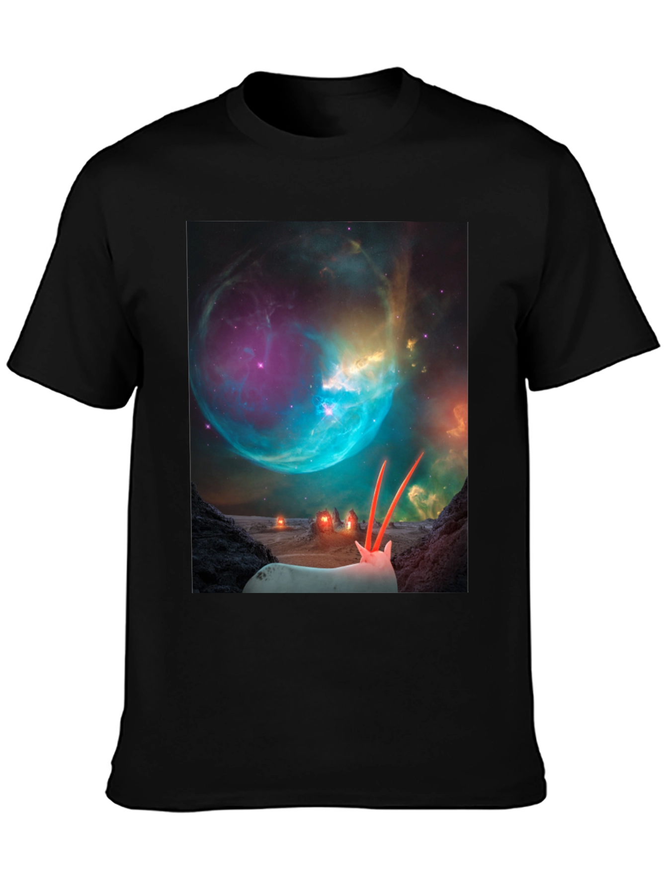 Sci-Fi Alien Landscape T-Shirt