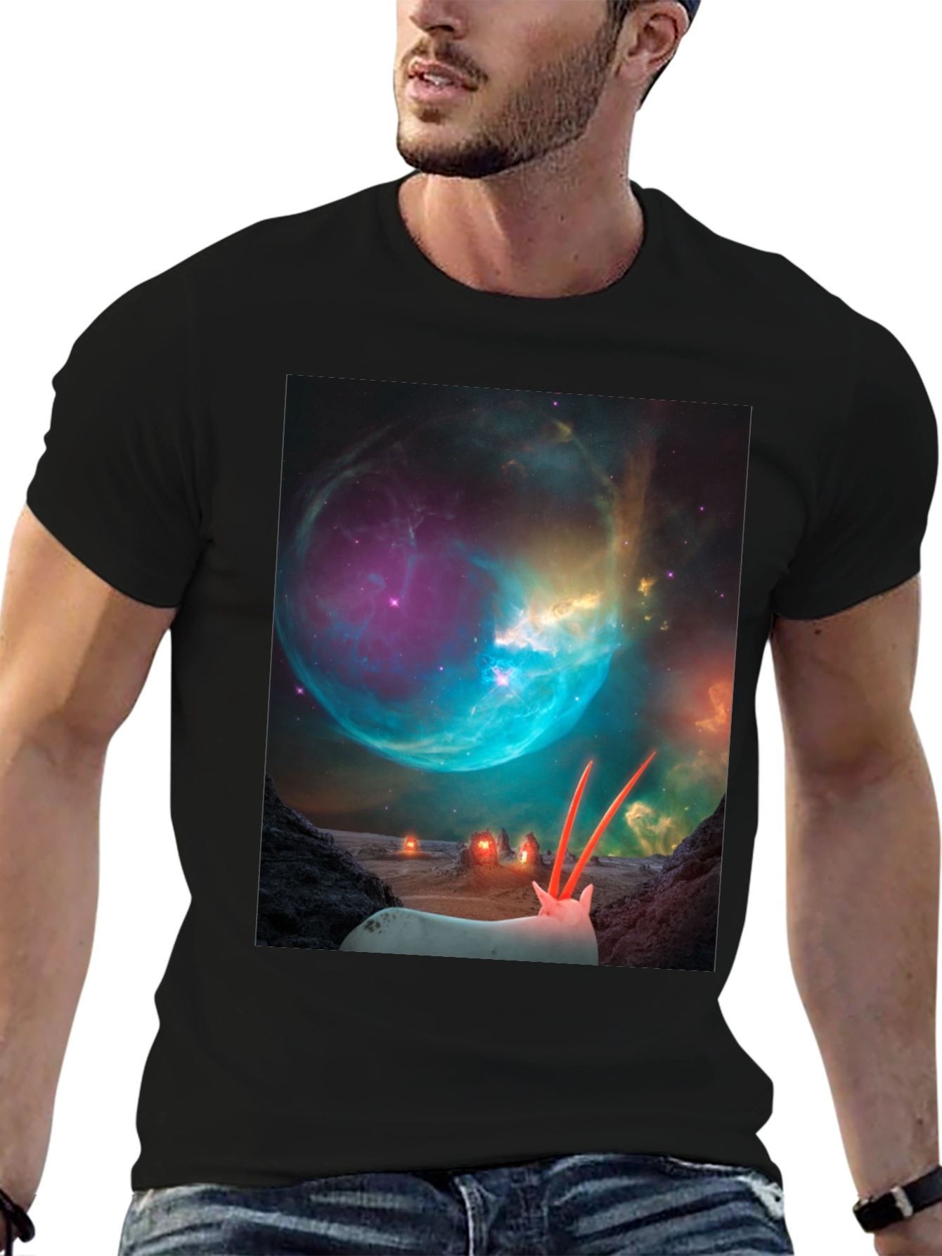 Sci-Fi Alien Landscape T-Shirt
